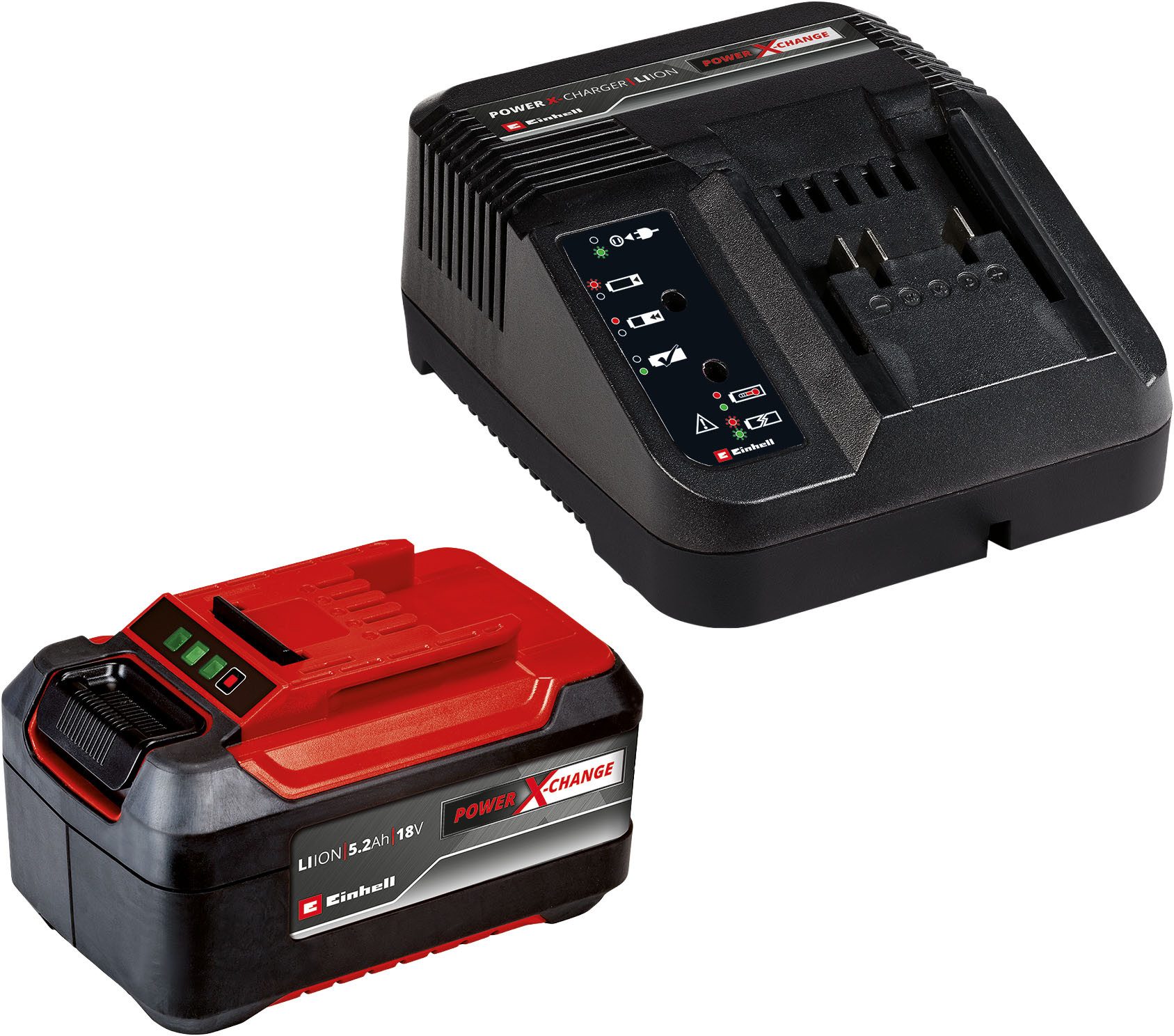 Einhell 5,2 Ah PXC Starter-Kit Akku Starter-Set