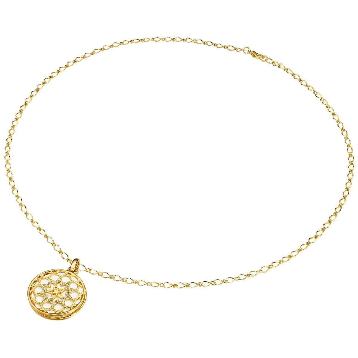 Lulu & Jane Collier gelbgold, verziert mit Kristallen von Swarovski® günstig online kaufen