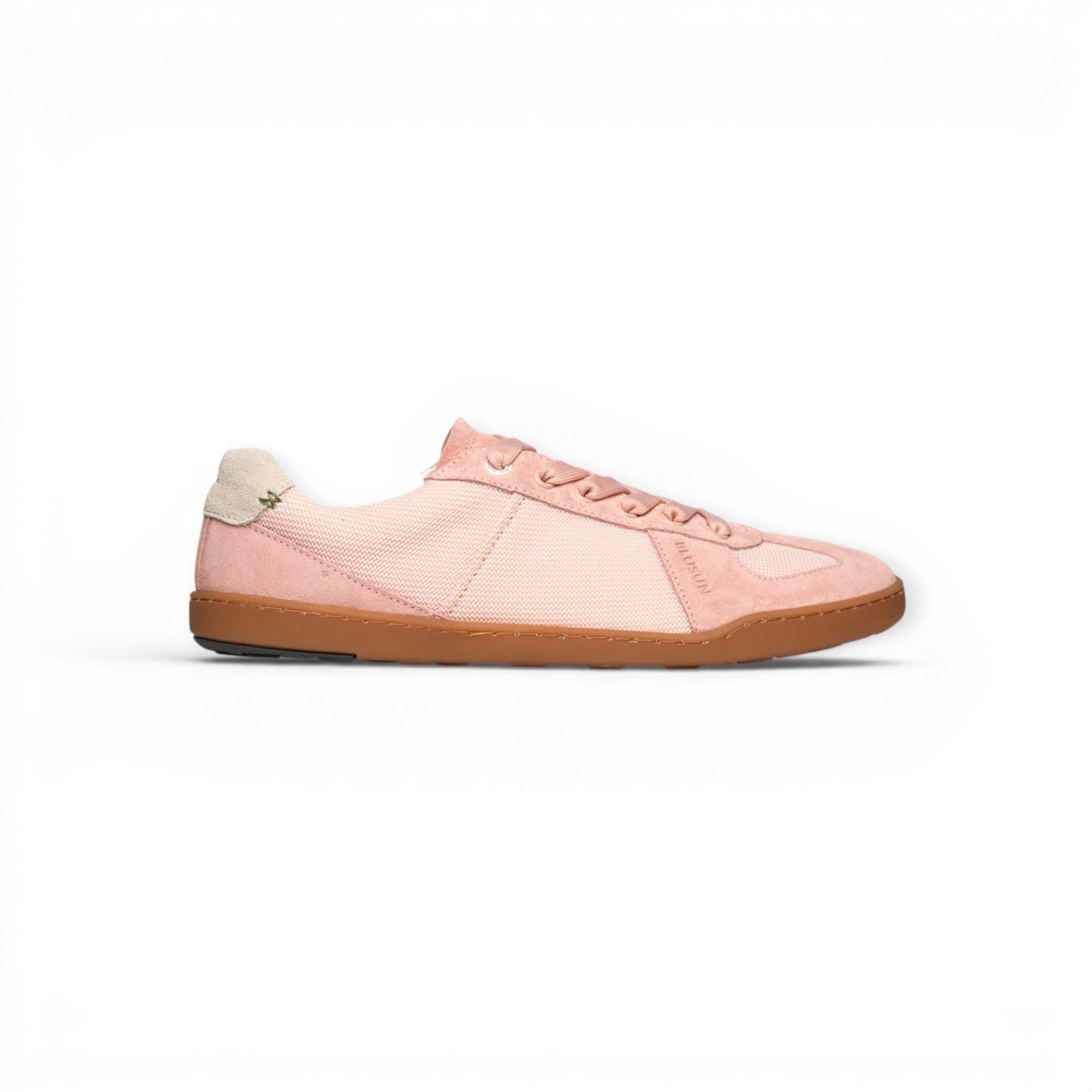 BLUSUN BLSN-204W (Textil/Veloursleder, flexible Sohle) rosa Damen Barfußschuh