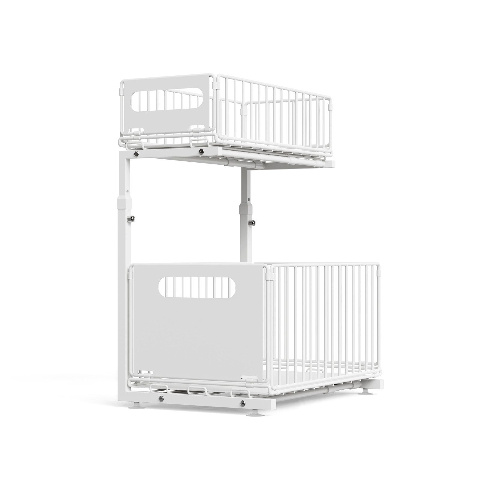 JEOBEST Küchenregal Küchen-Organizer, Unter Waschbecken Regal Metall, Auszi günstig online kaufen