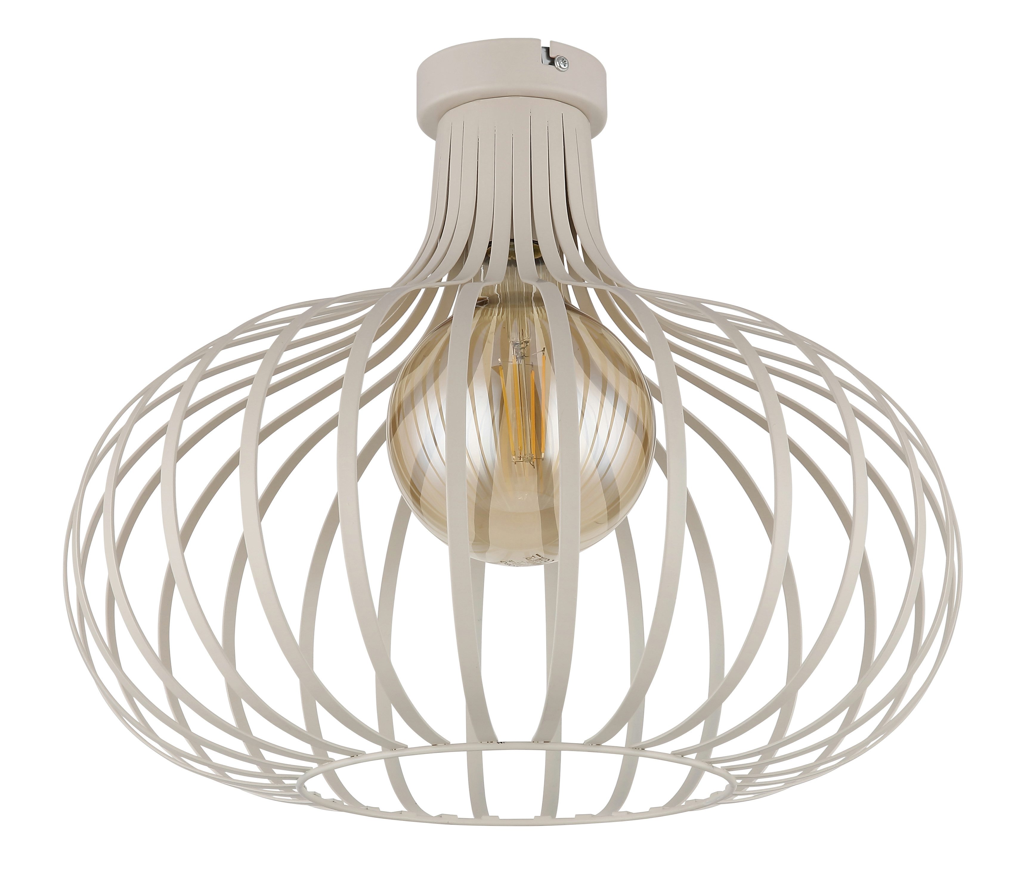 NOWA Deckenleuchte MATEO, ohne Leuchtmittel, Deckenlampe/rund/Wohnzimmer/Schlafzimmer/modern