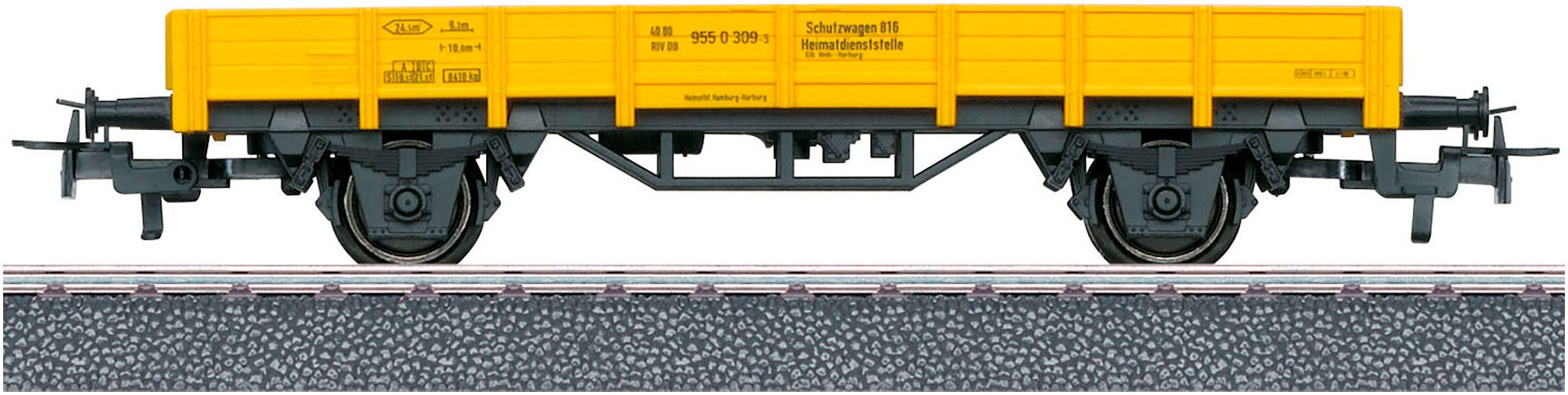 Märklin Güterwagen Märklin Start up - Niederbordwagen - 4471, Spur H0, Made in Europe
