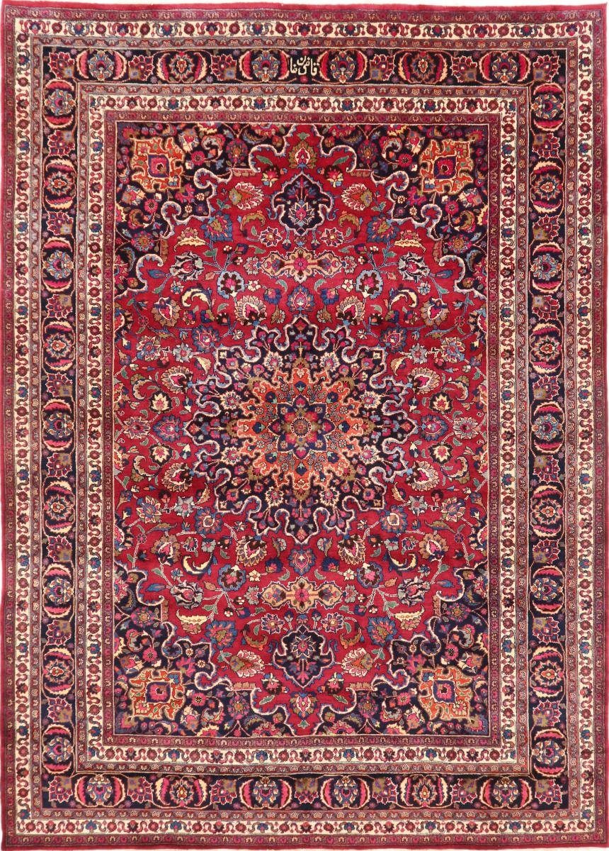 Orientteppich Mashhad Signiert 247x340 Höhe: Perserteppich, rechteckig, 12 Handgeknüpfter mm Nain Orientteppich Trading, 