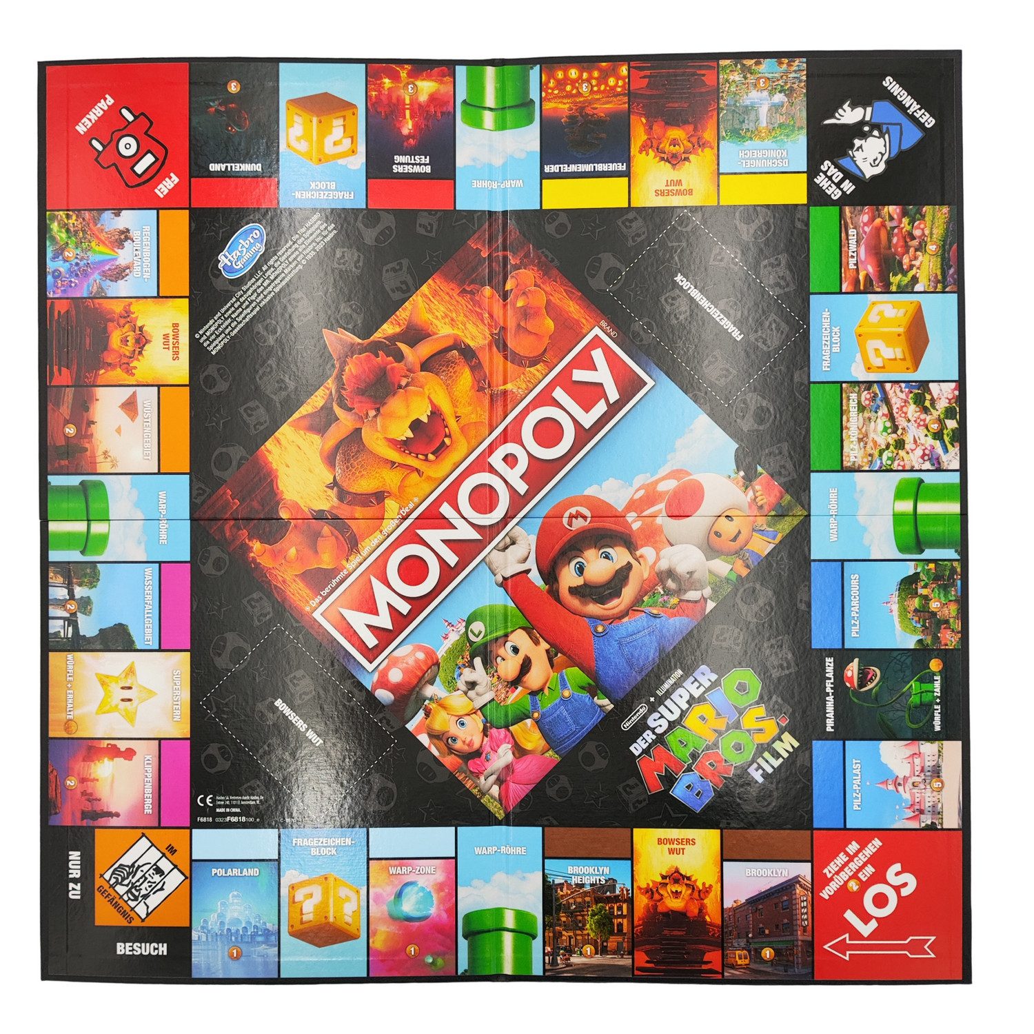 Hasbro Spiel Hasbro Monopoly Super Mario Bros Film Edition Brettspiel Familienspiel