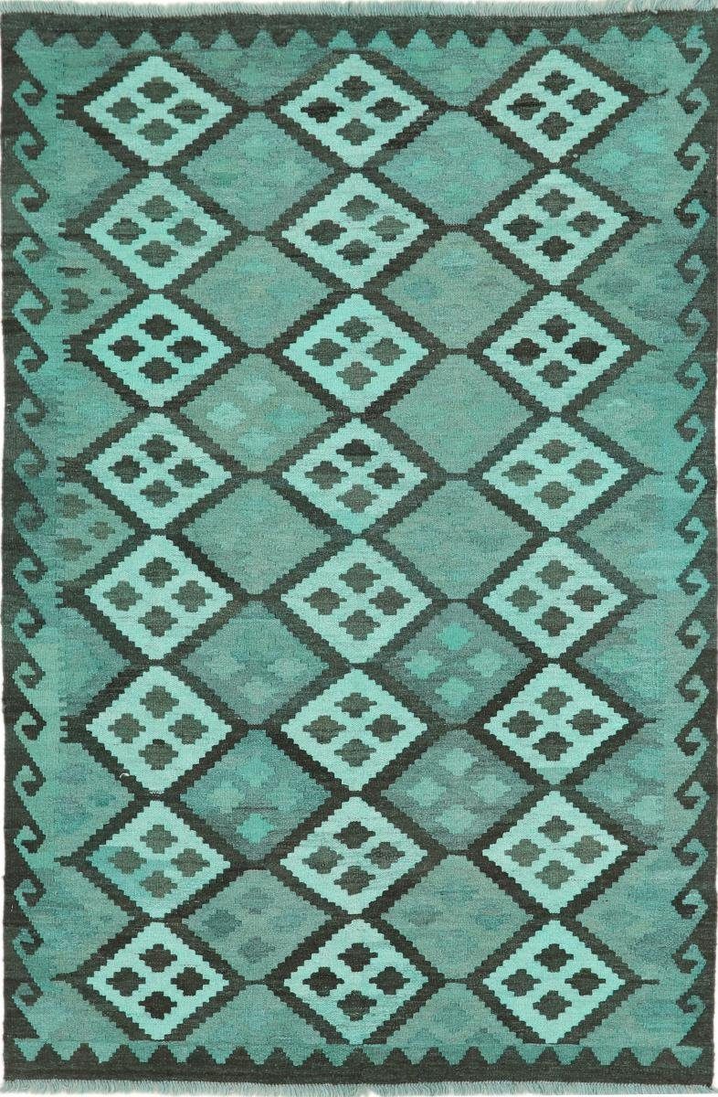 Orientteppich Kelim Afghan Heritage Limited 124x193 Handgewebter Moderner, Nain Trading, rechteckig, Höhe: 3 mm