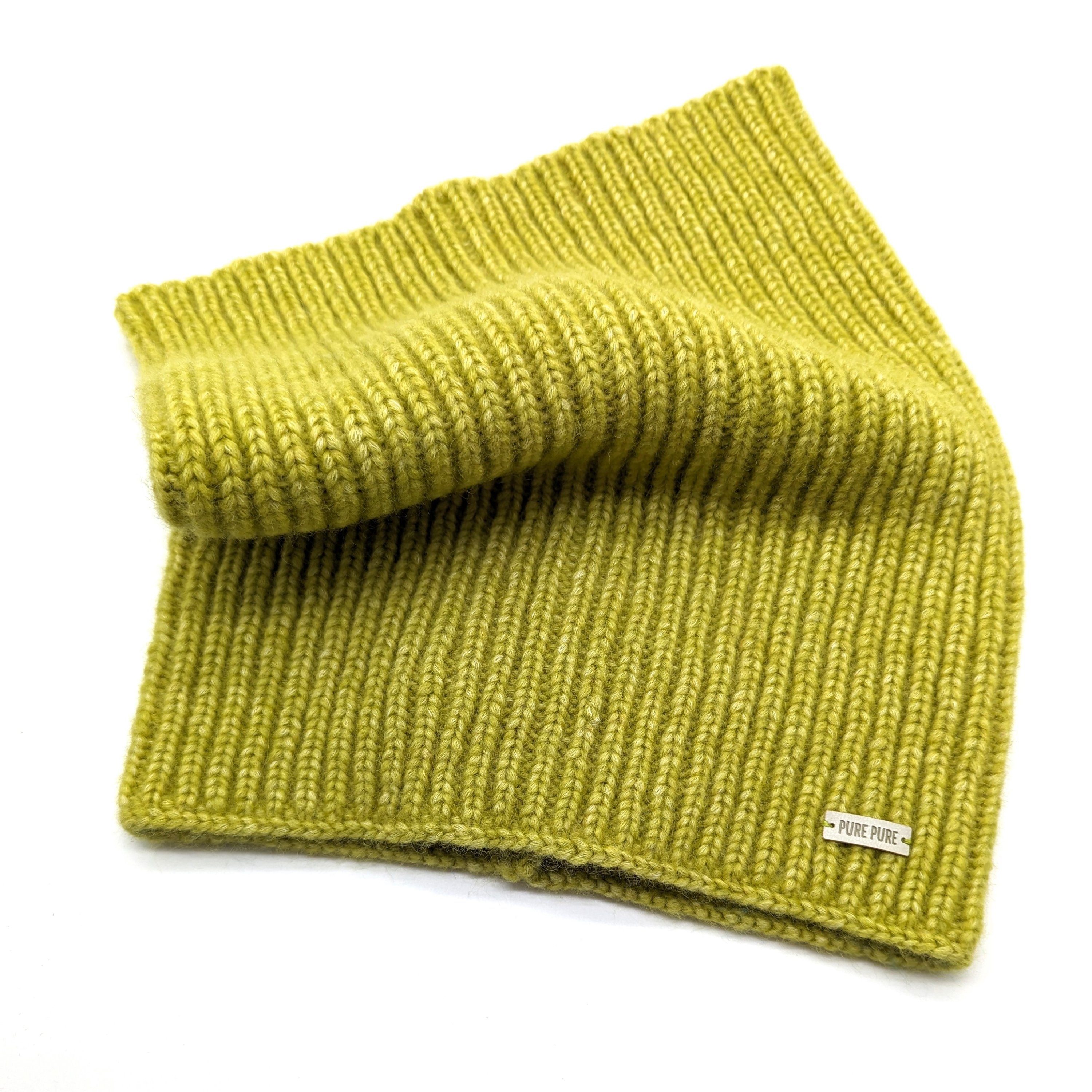 pure pure by BAUER Strickmütze DA - Strickloop lime green