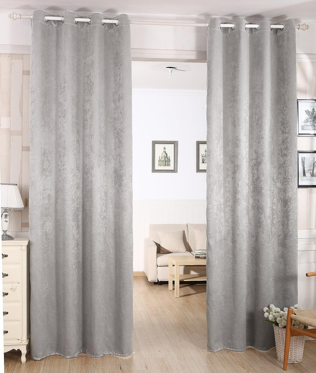 Woltu Gardine, Ösen (1 St), blickdicht, günstig online kaufen