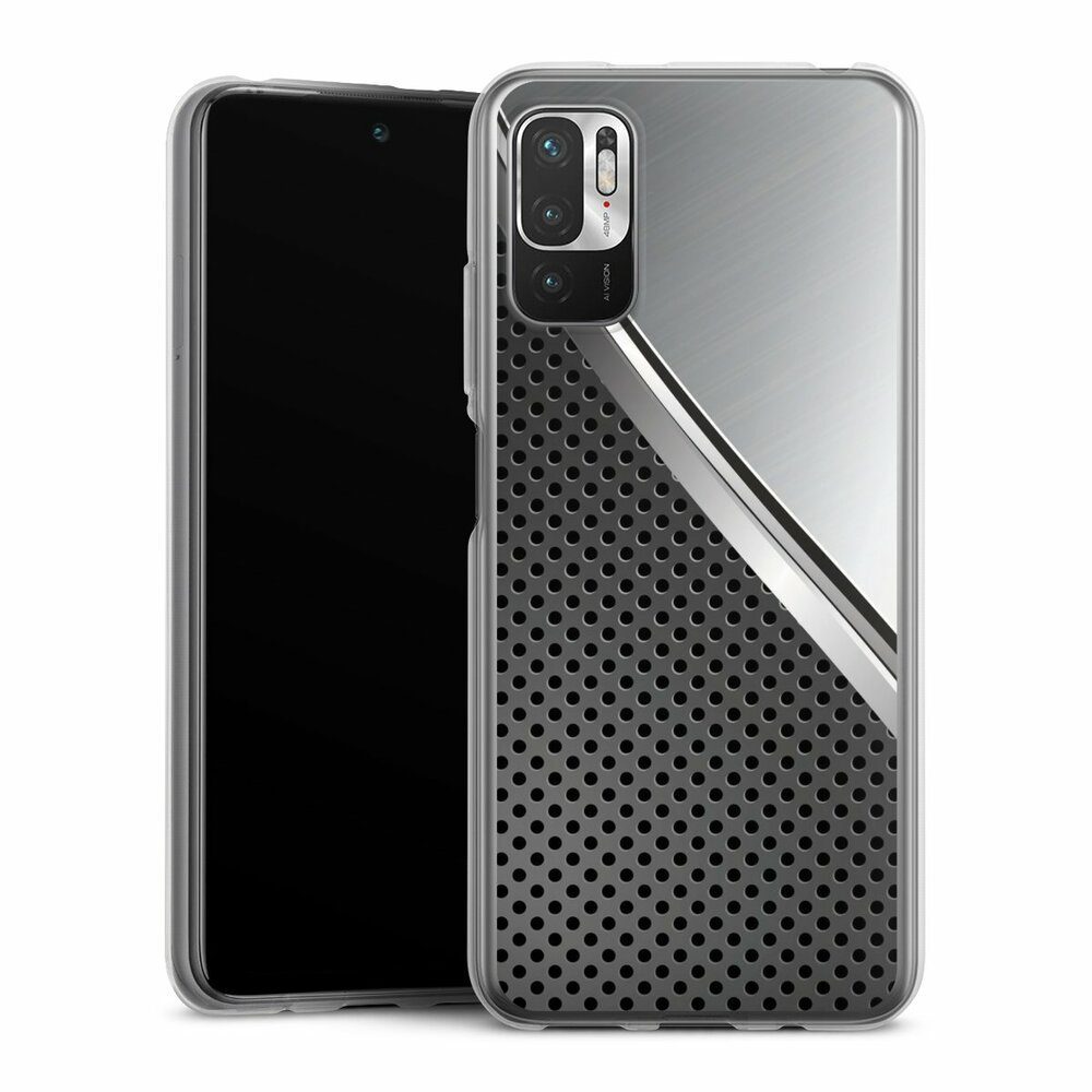 Handyhülle Carbon Stahl Metall Duo Metal Surface