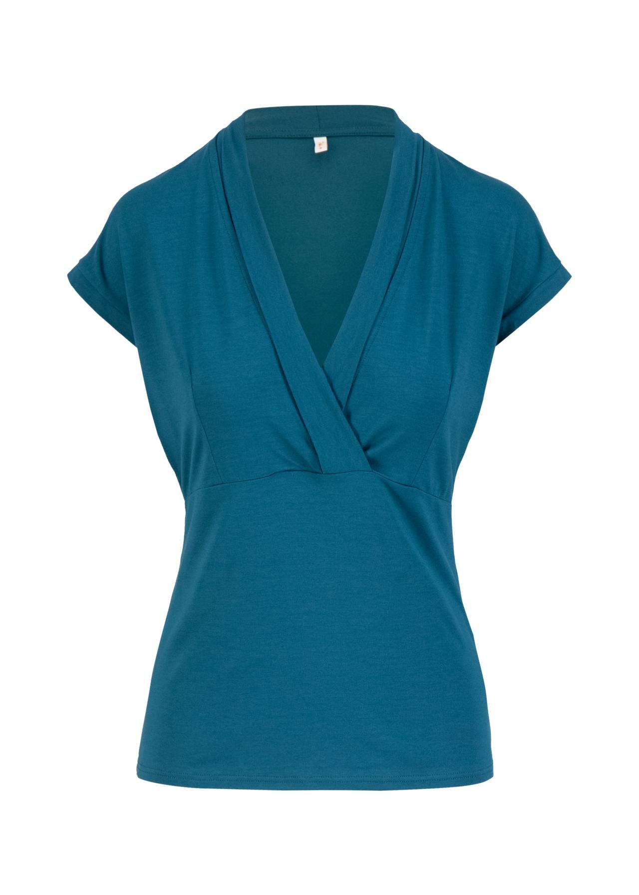 Blutsgeschwister Kurzarmshirt - Mon Cher Cache-C?ur - T-Shirt Damen - Wickelshirt - Jerseyshirt
