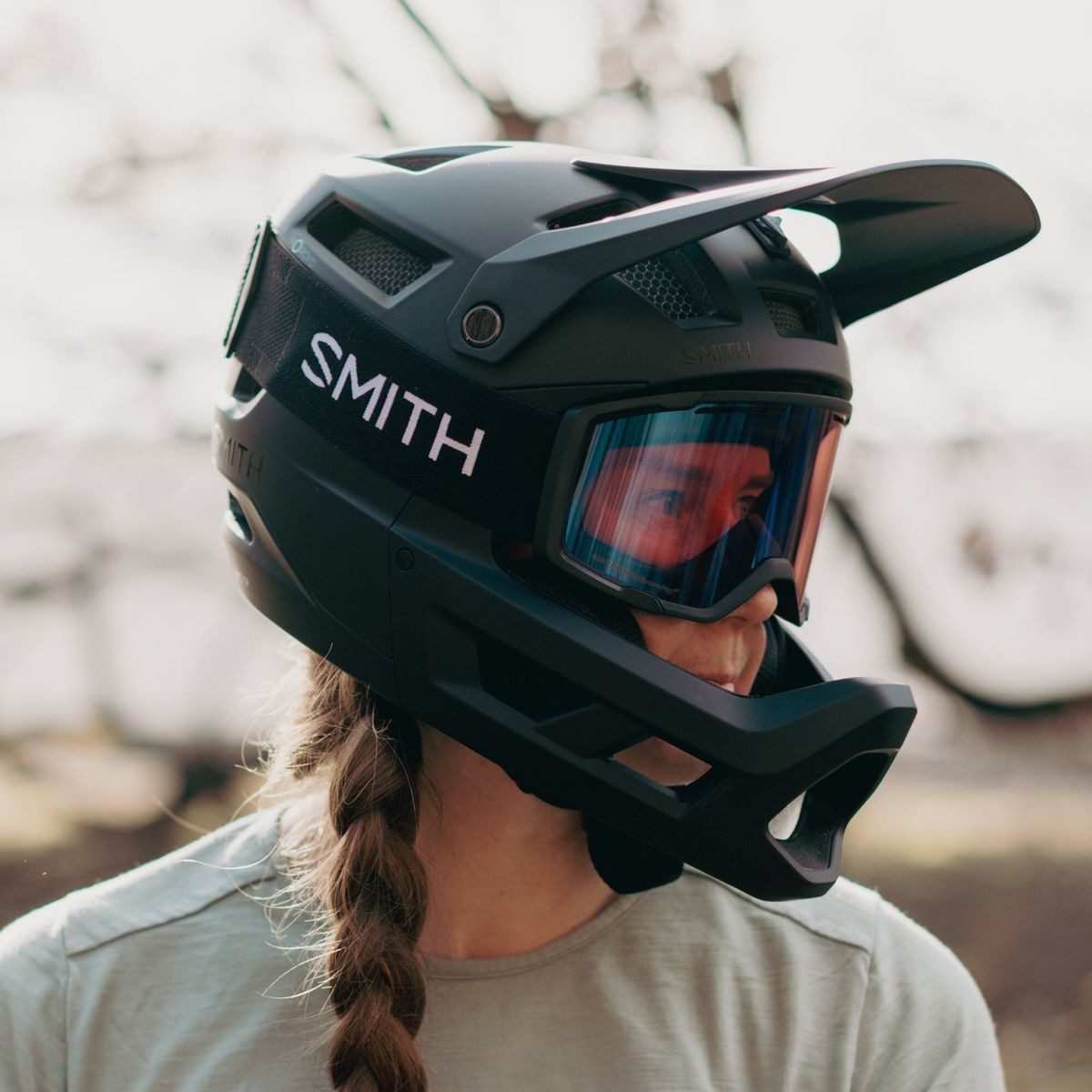 Smith Fahrradhelm Mainline Mips, Hochwertiger Enduro-Helm mit Koroyd® und Mips® für optimalen Schutz