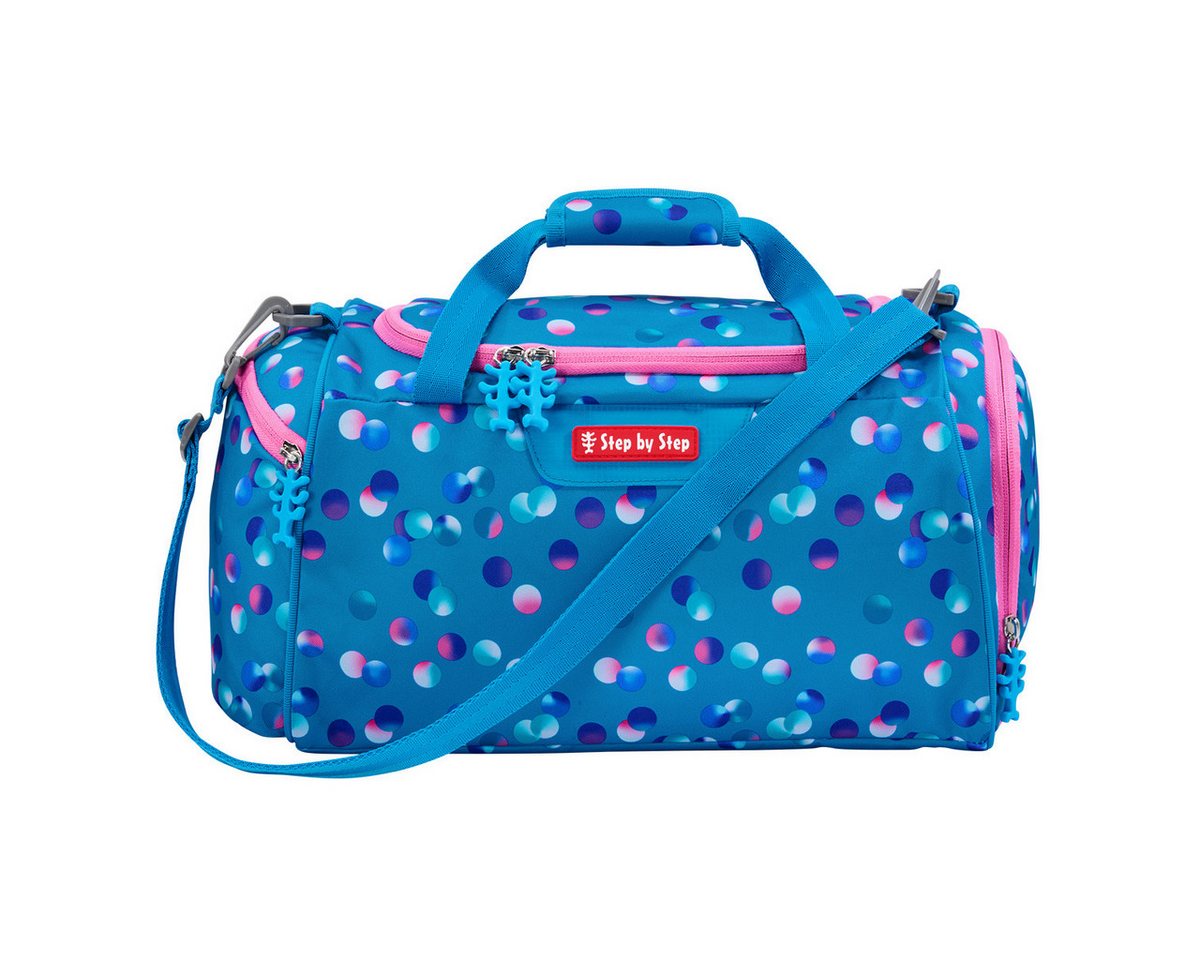 Step by Step Schulranzen Sporttasche Dolphin Finja (1 Stück), Sportbeutel, Turnbeutel, Nassfach, 13 Liter