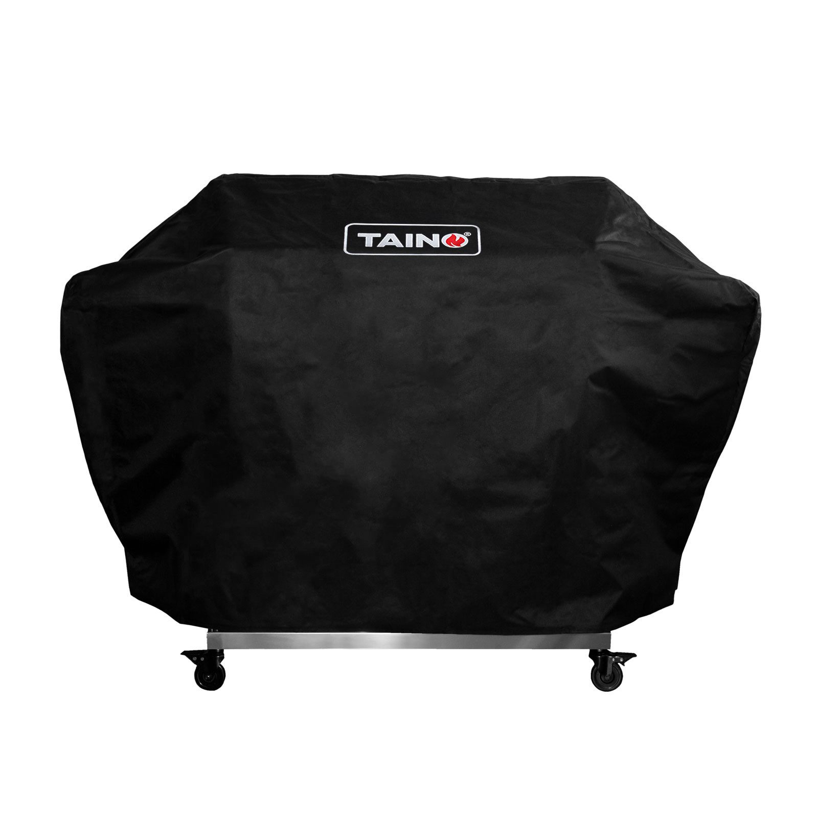 TAINO Grillabdeckhaube PLATINUM/YAMARA/BLACK 6-Brenner 165 x 55 x 105 (BxTxH), 600D Polyester