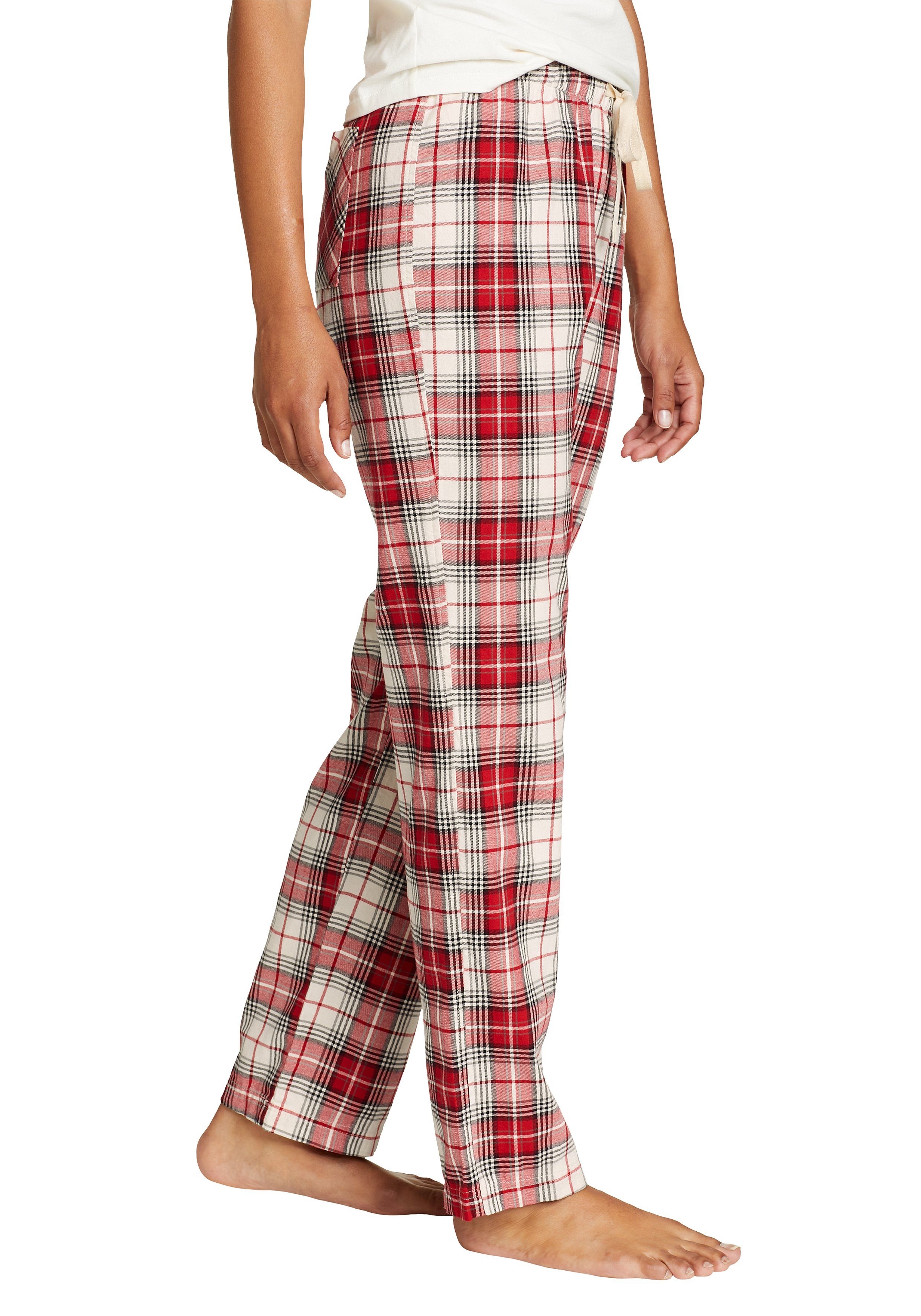 Bauer Stine's Vintage Rose Flanell Pyjamahose Eddie Pyjamahose