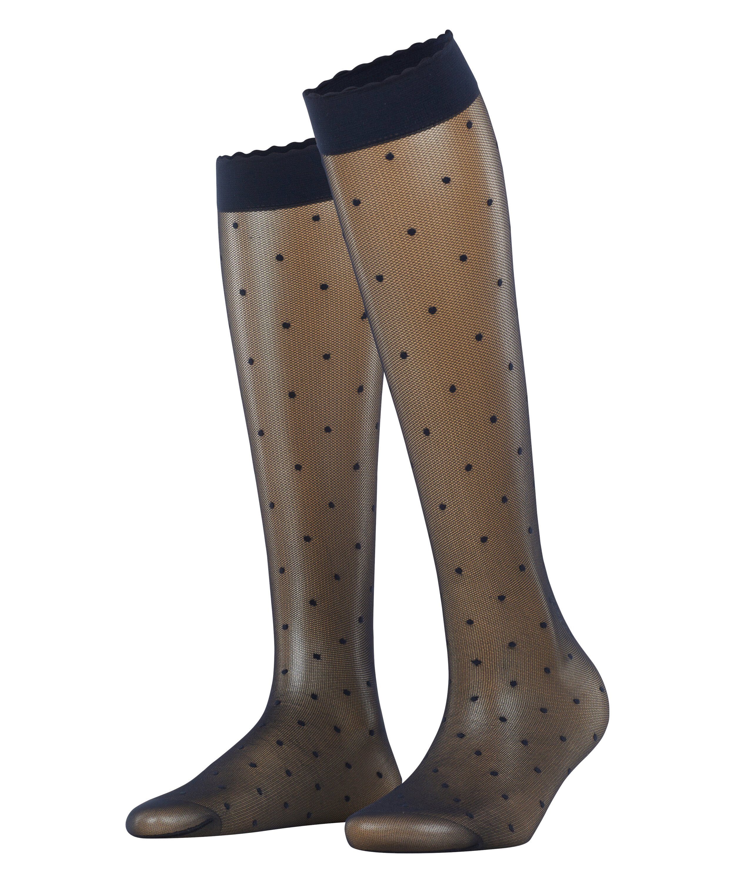 FALKE Feinkniestrümpfe Dot (1-Paar) mit feinen Pünktchen günstig online kaufen