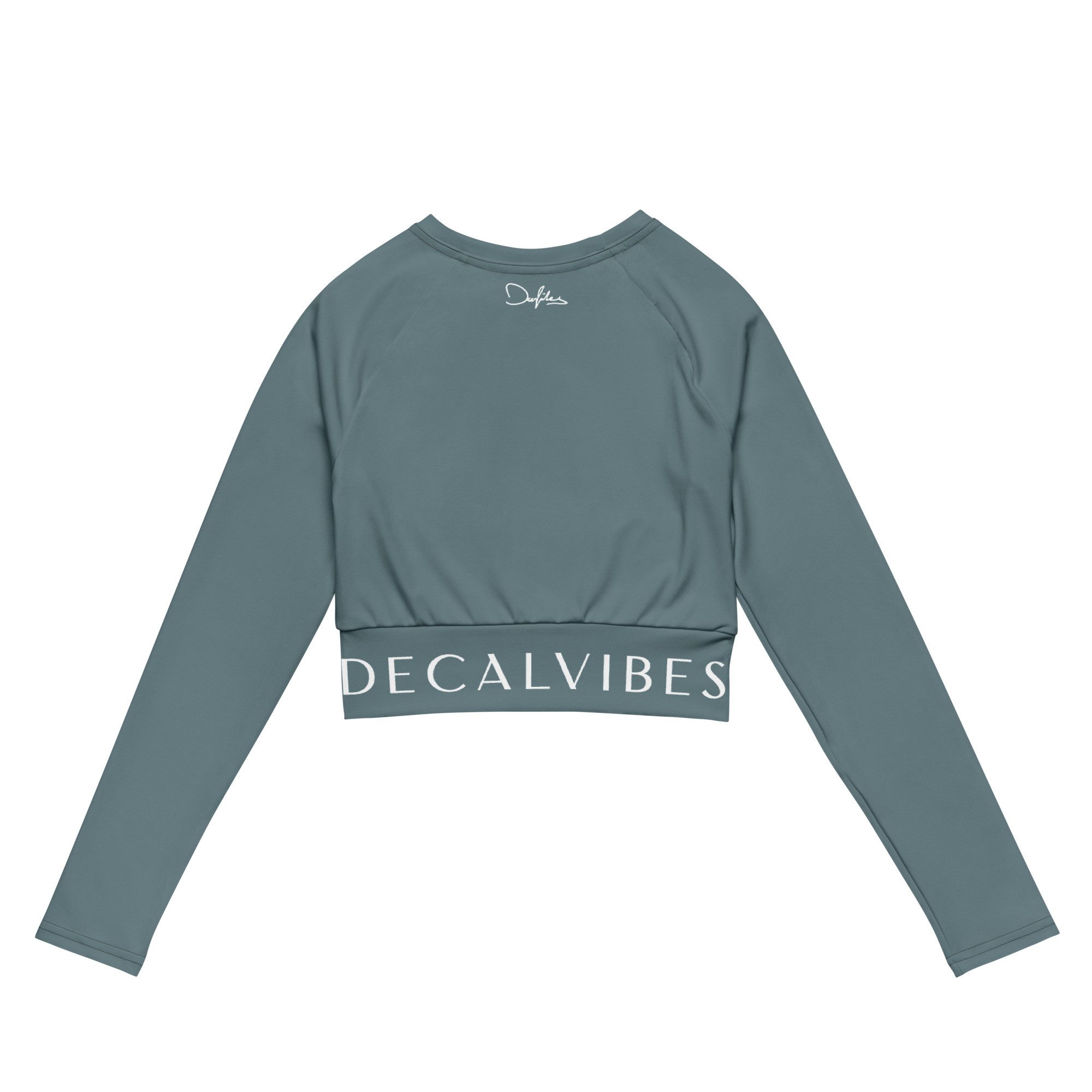 DECALVIBES Crop-Top Crop Top mit langen Ärmeln Ultimate Classic UPF 50+, lange Raglanärmel, Crop-Schnitt, recyceltes Material