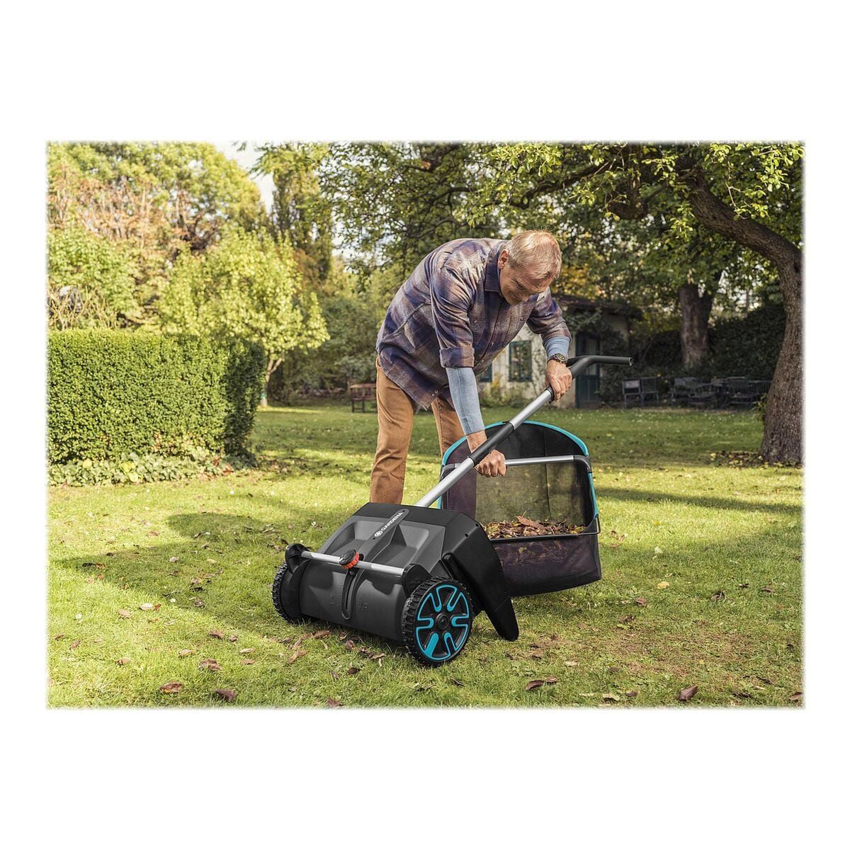 GARDENA Laubsammler, motorlos