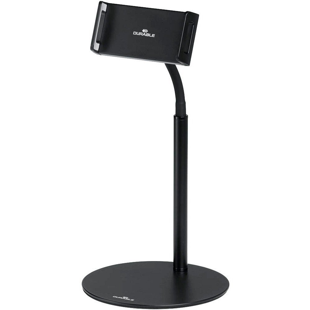 DURABLE Tablet-Ständer 1 Tablet Halterung TWIST TABLE - schwarz, (bis 13.00 Zoll, Display ist 360° drehbar)