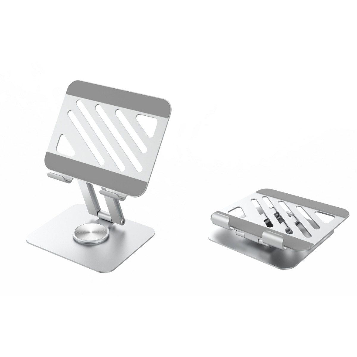 Xssive Tablet-Ständer 360° drehbar aus Aluminiumlegierung für Tablet und Smartphone