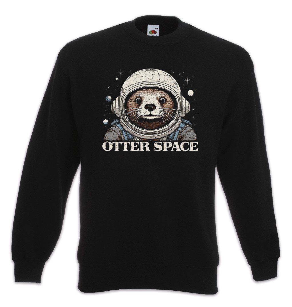 Sweatshirt Otter Space C Sweatshirt Wildlife lontra Nutria Fischotter Outer