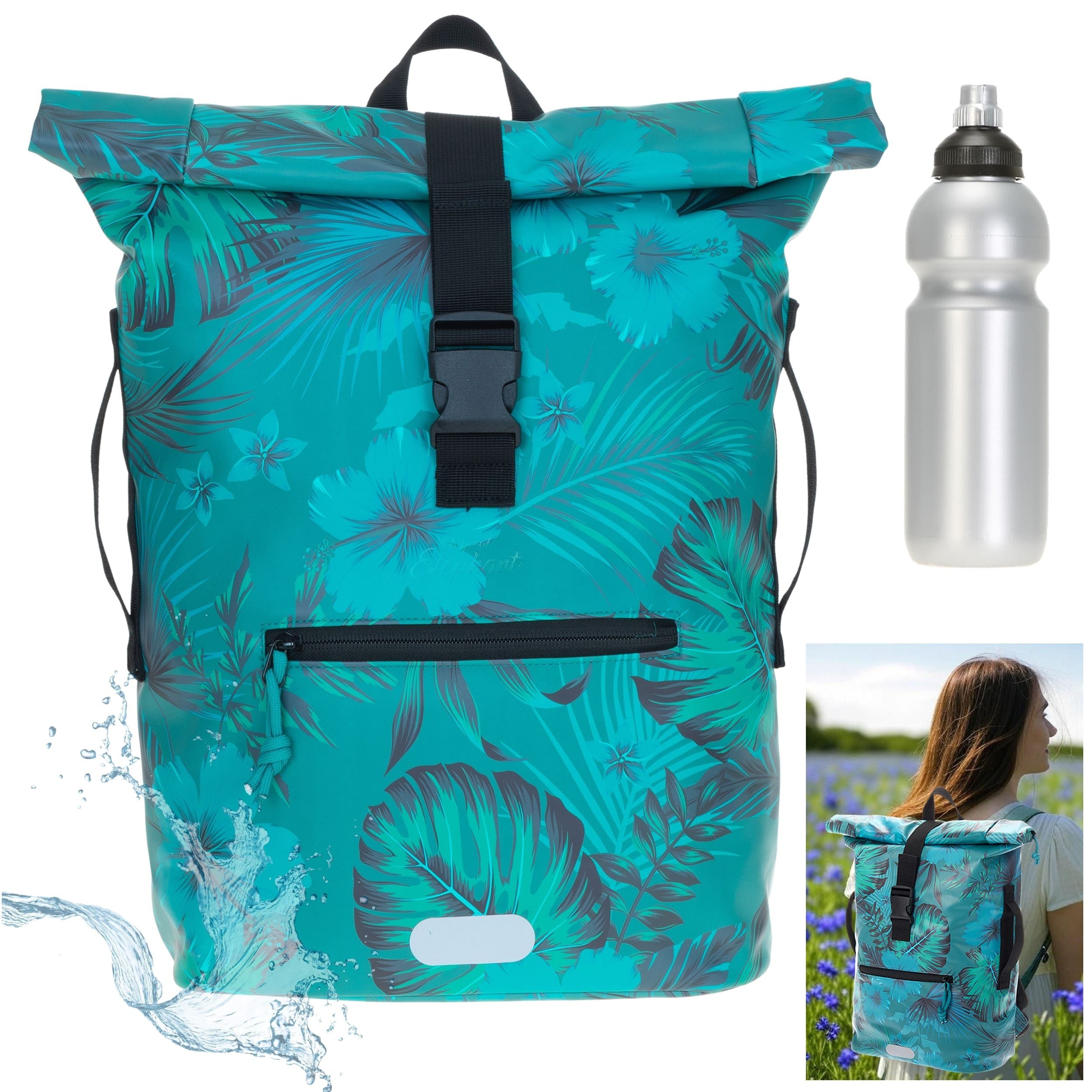 ELEPHANT Freizeitrucksack Time Bag aus Plane, Rucksack Laptoprucksack Daypa günstig online kaufen