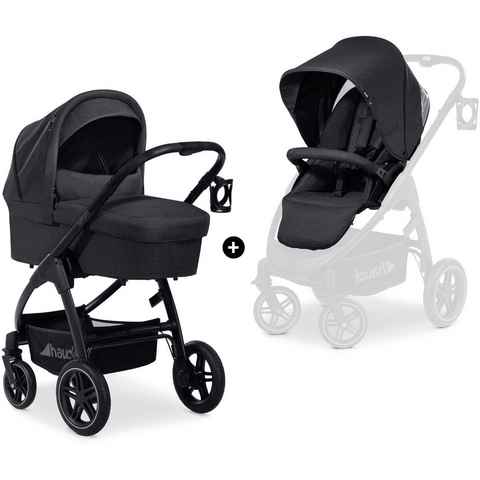 Hauck Kombi-Kinderwagen Saturn R Duoset, melange black