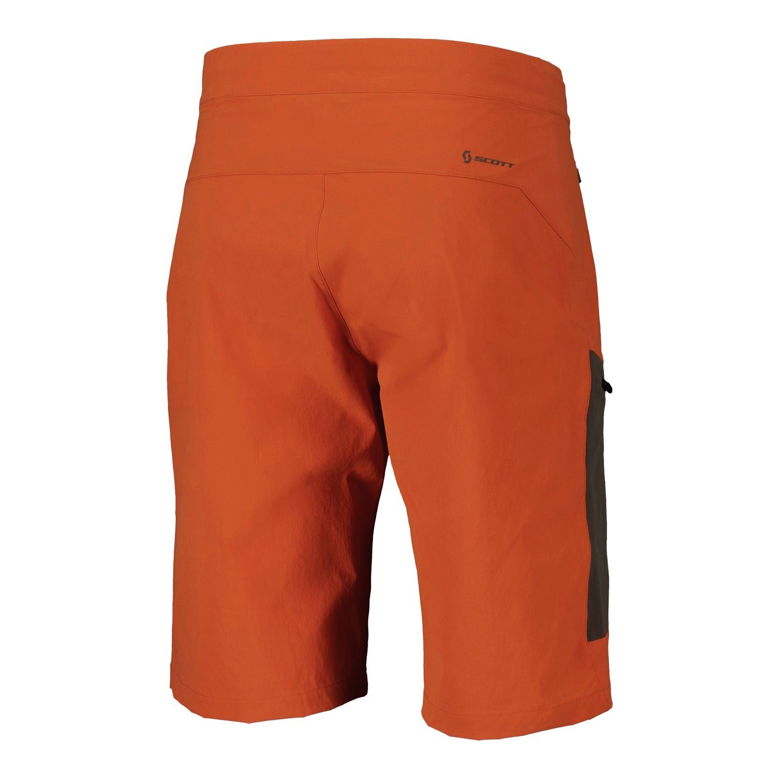 3/4-Hose Scott verstellbarem orange Light Shorts brown / mit Bund Explorair braze 7537 shadow