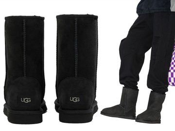 UGG UGG Boots Classic Short Men's Shearling Suede Stiefel Schuhe Shoes Bla Sneaker