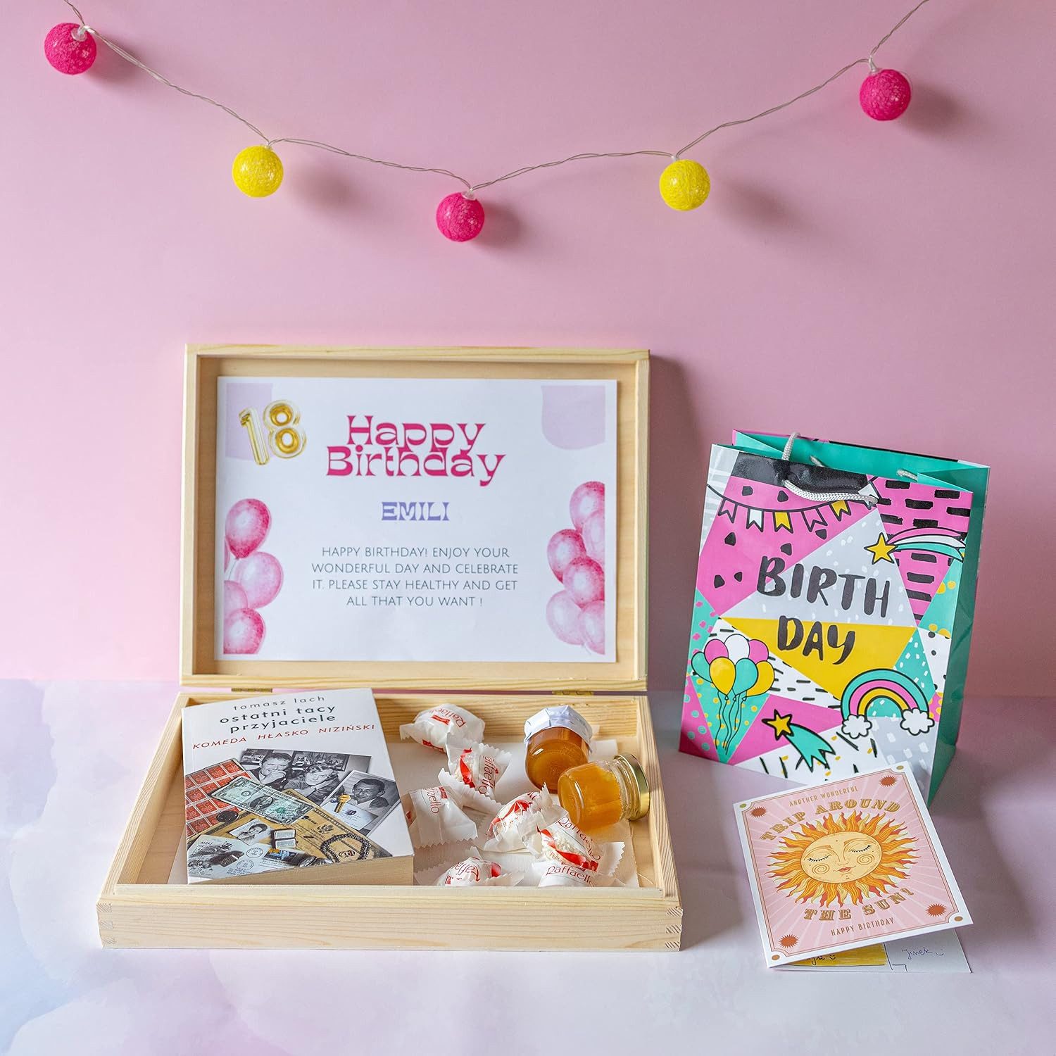 Creative Deco Holzkiste A4 mit Deckel Unlackierte Aufbewahrungsbox, Holzbox Ideale Schatulle zur Lagerung der Wertsachen, Dokumente