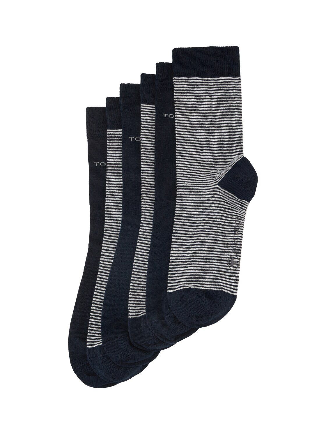 TOM TAILOR Socken Socken im 6er-Set (im Sechserpack)