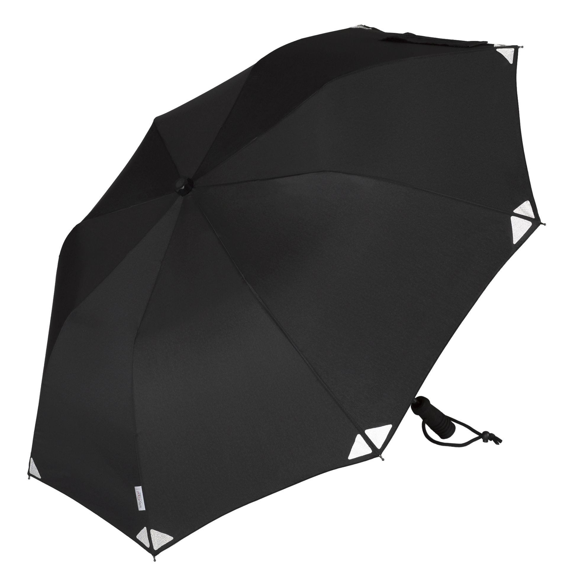 EuroSCHIRM® Trekkingschirm Euroschirm Trekking-Regenschirm telescope handsfree schwarz