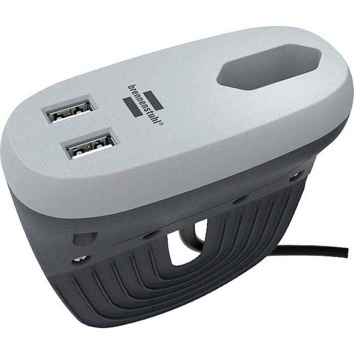 Brennenstuhl ® Sofa-Steckdose mit USB-Ausgänge Steckdosenleiste