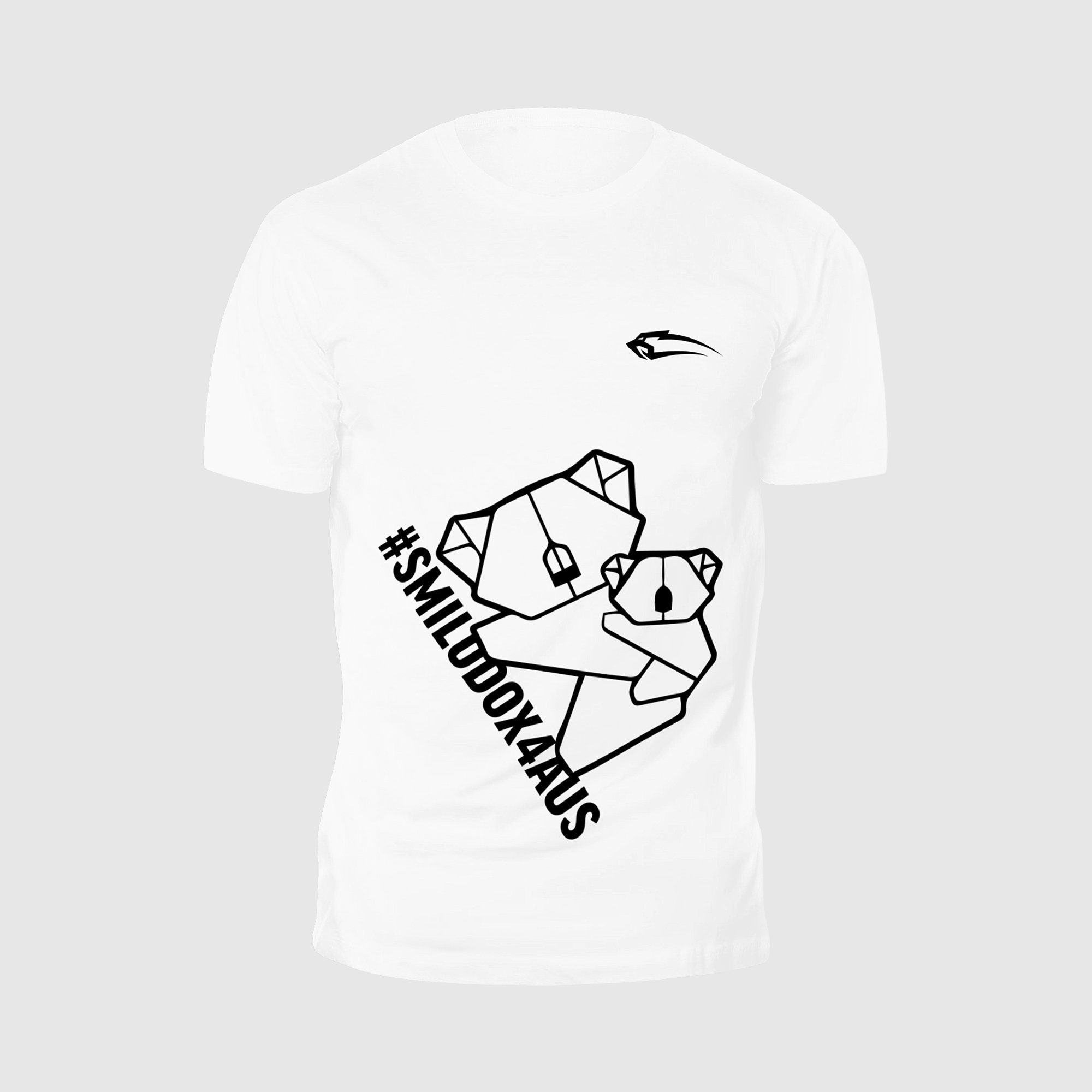 Herren Shirts Smilodox T-Shirt For Australien 100% Baumwolle