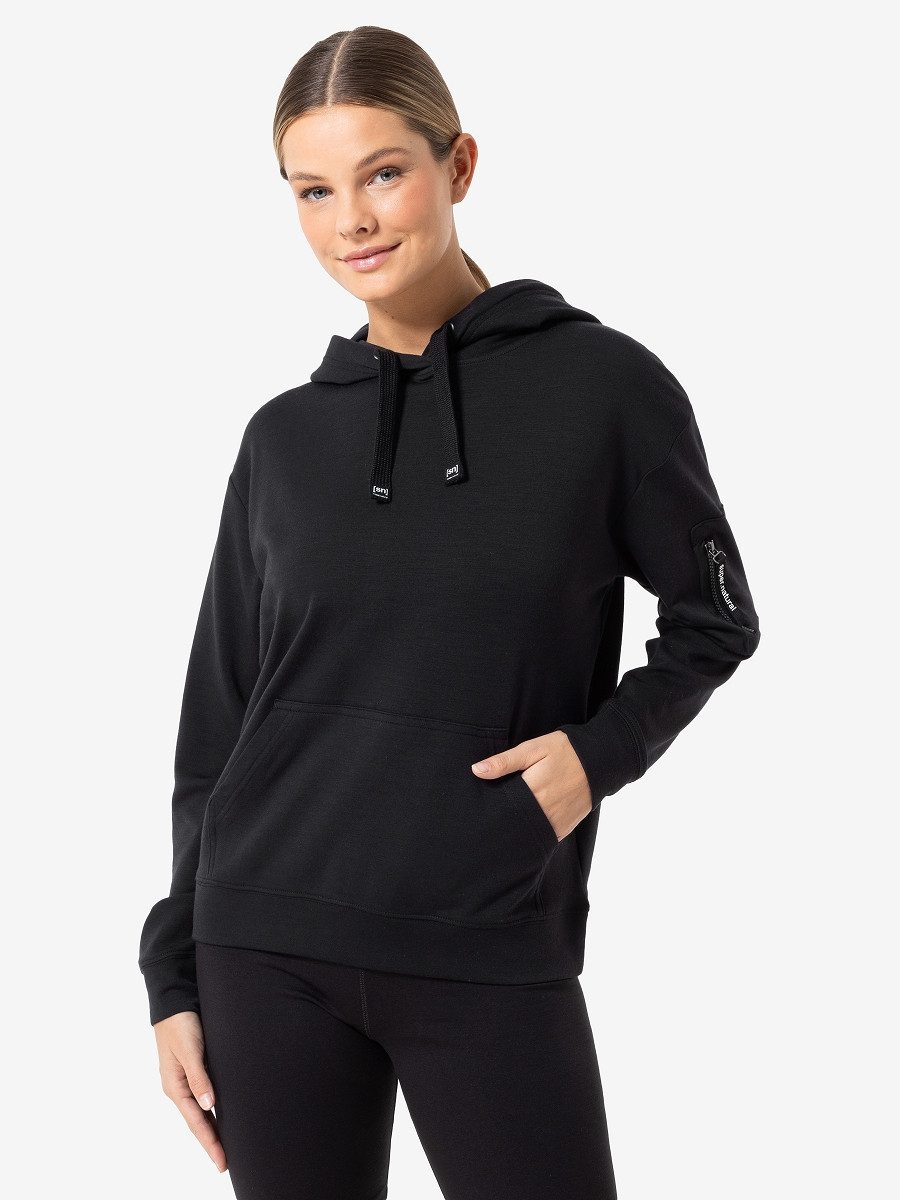 SUPER.NATURAL Hoodie für Damen, Merino FAVOURITE POCKET HOODIE weich, bequem, mit Taschen. € 180,00