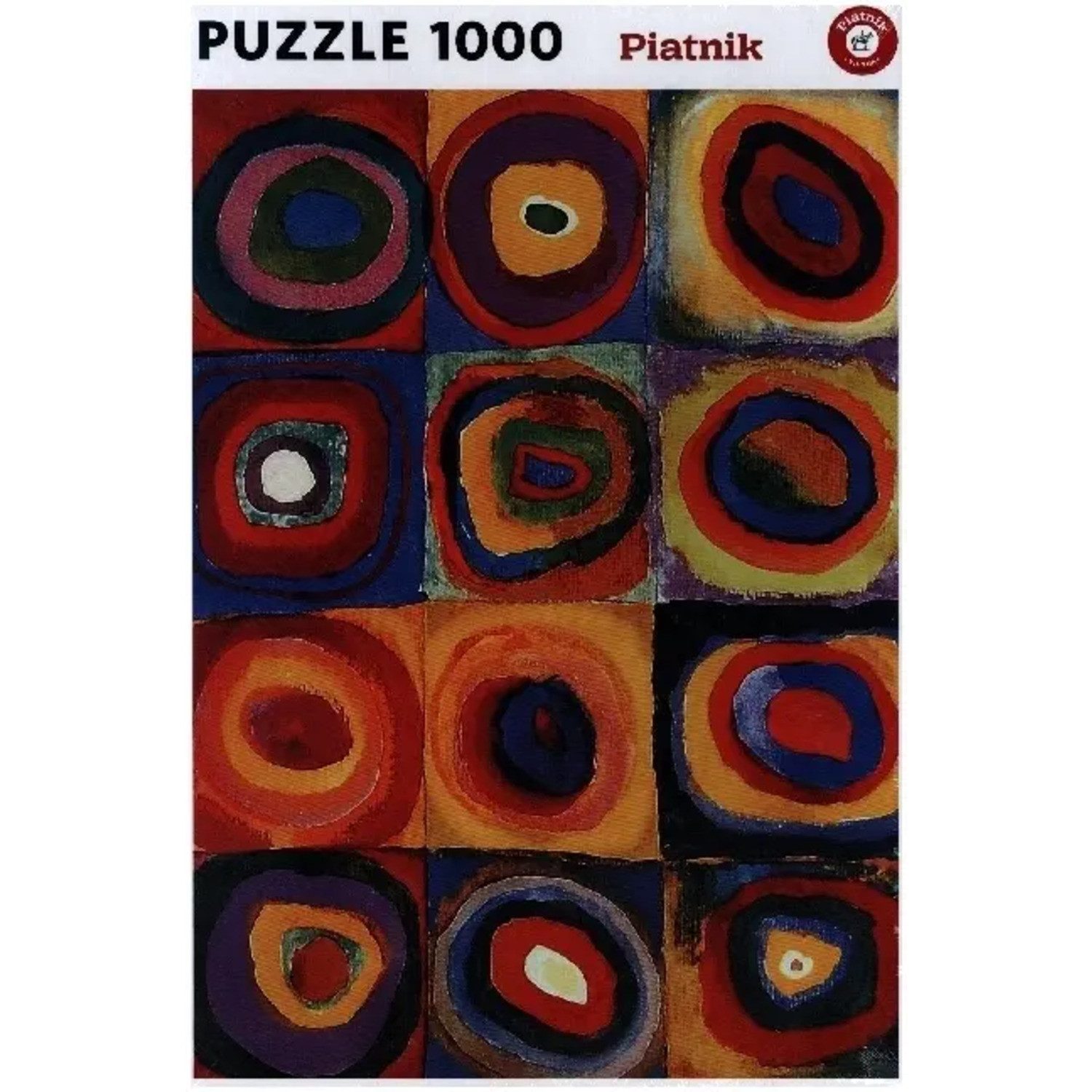 Piatnik Spiel Kandinsky - Konzentrische Kreise - 1000 Teile Puzzle