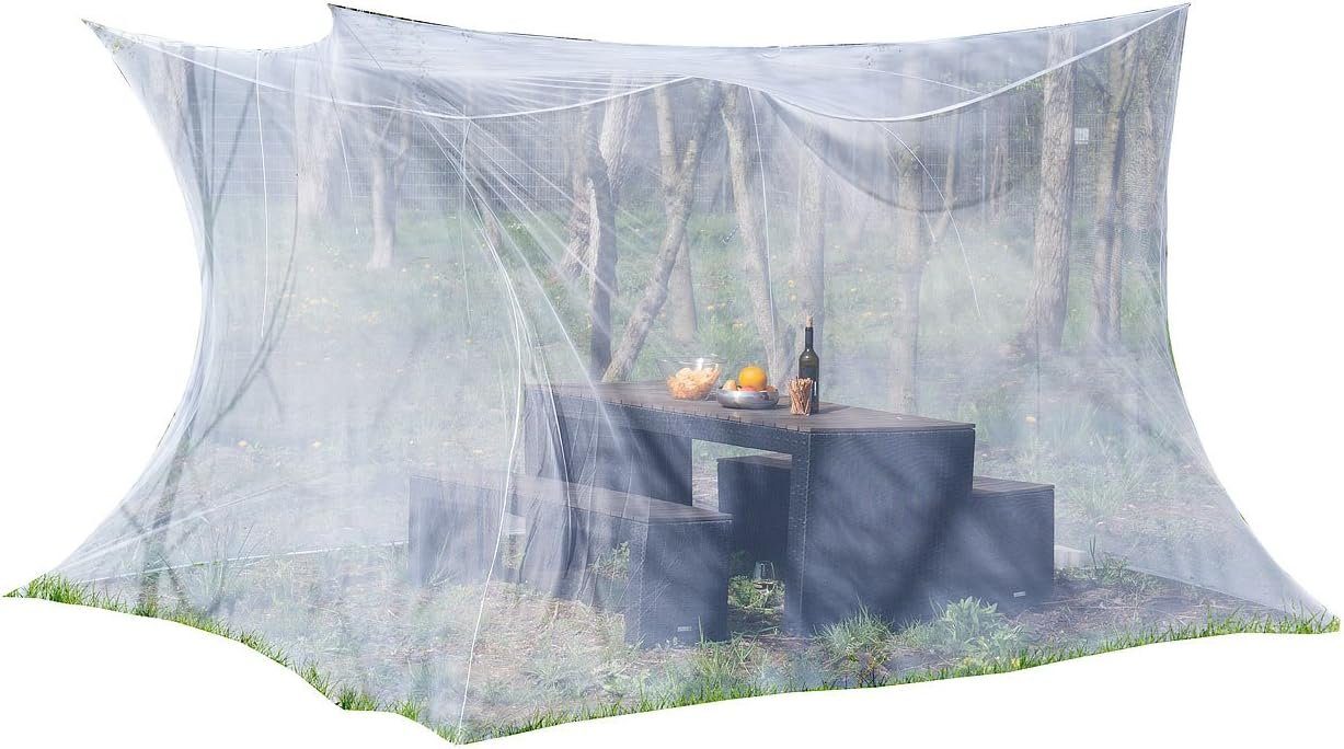 infactory Moskitonetz 300x300x250cm Zelt Doppelbett Fliegengitter günstig online kaufen