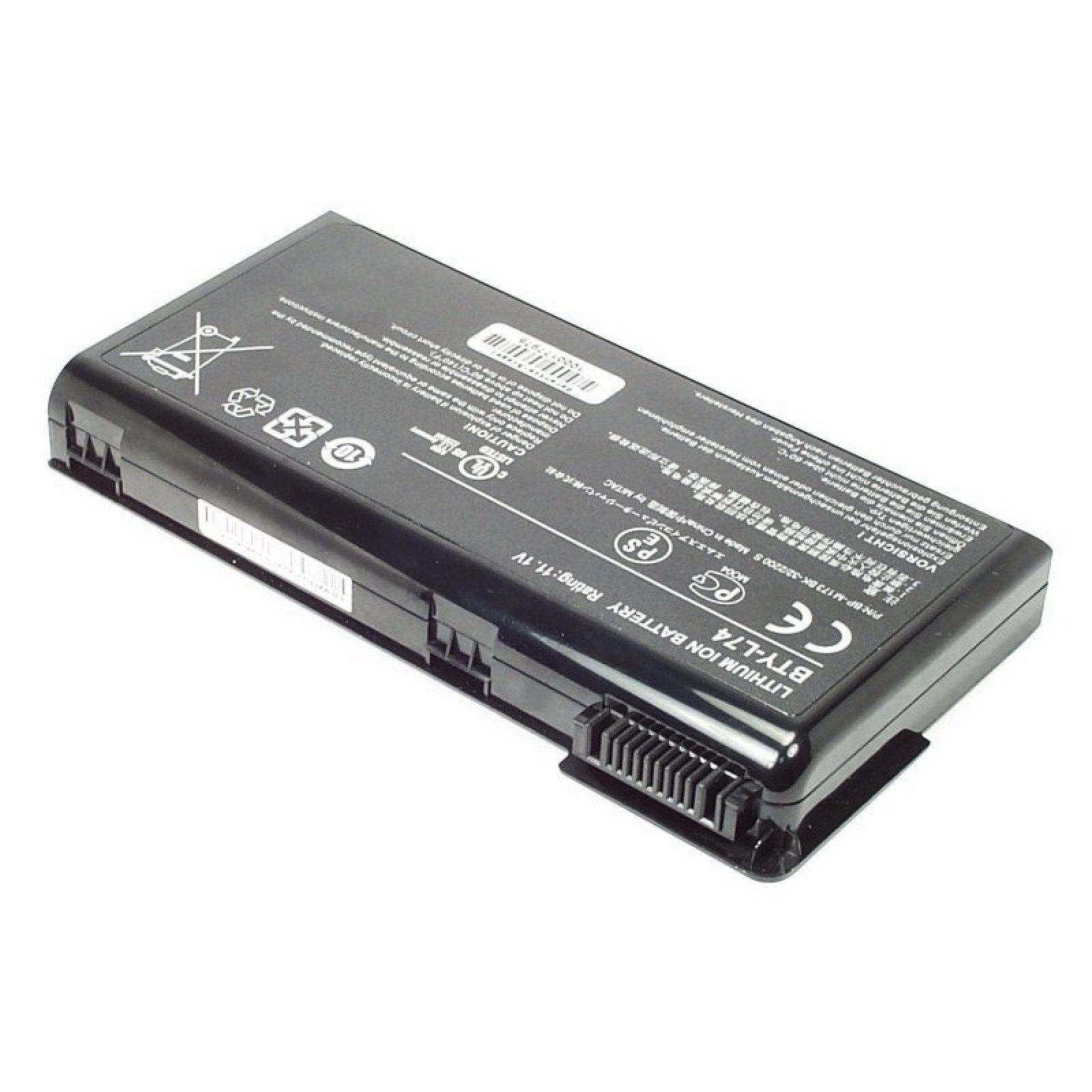 MTXtec MSI 11.1V, für Akku Laptop-Akku, Lithium-Ionen 6 CR630 Zellen, (LiIon) 48 4400mAh LiIon, Wh,