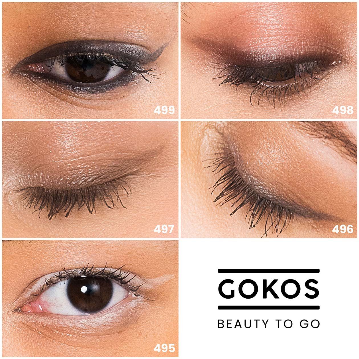 Gokos toffee EyeKhol/Kajal velvet Kajal kühles 497 GOKOS edition mattes, Softbraun. Ein special - leicht