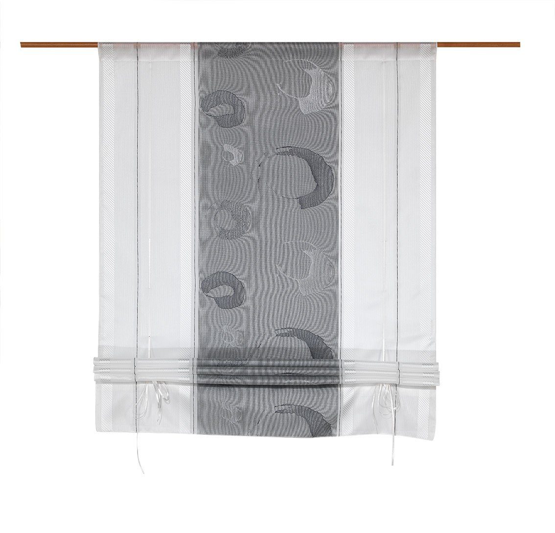 EXPERIENCE Bändchenrollo Raffrollo Bändchenrollo Scheibengardine zum Raffen günstig online kaufen