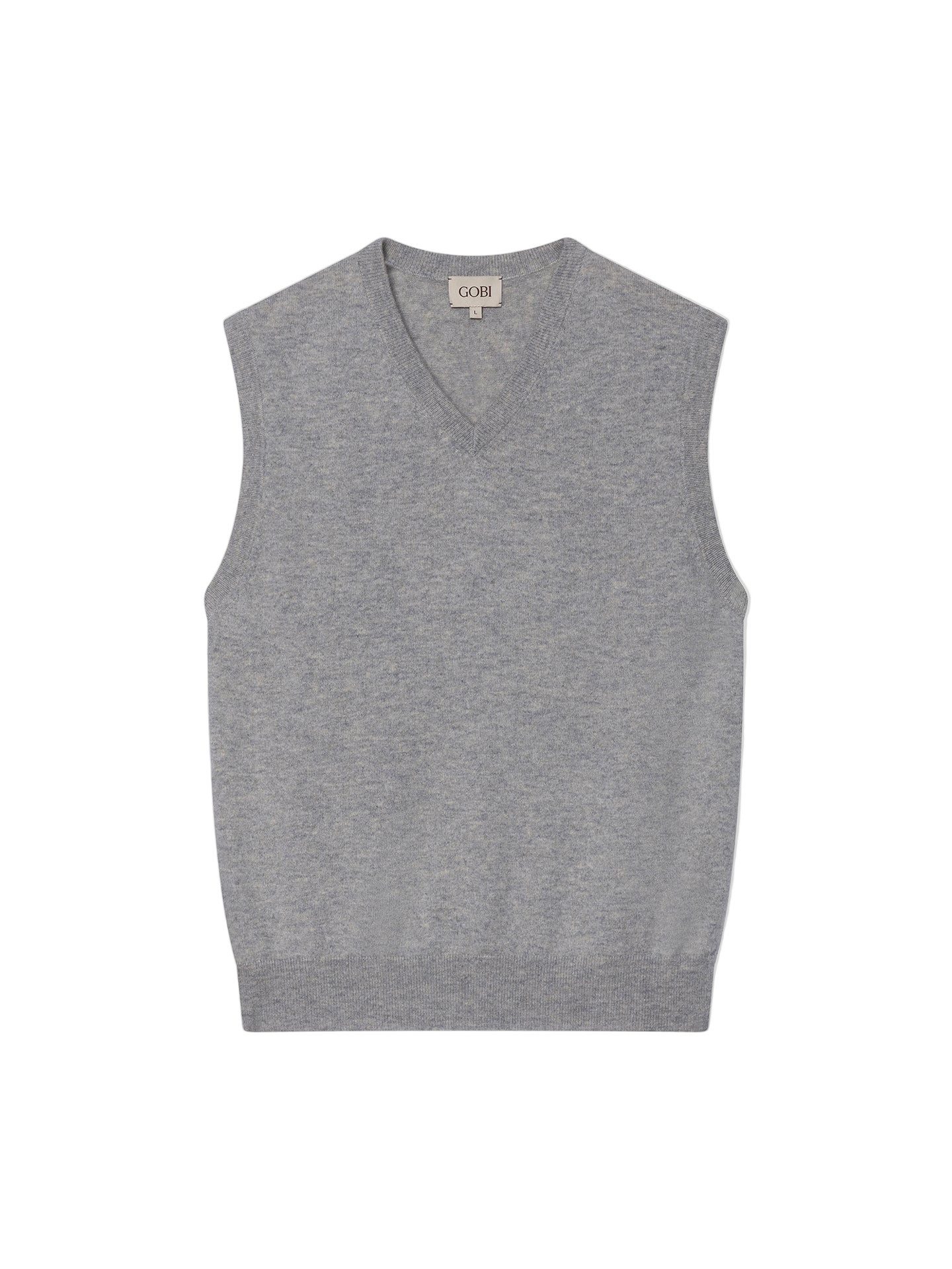 GOBI Cashmere Strickweste Zeitlose Kaschmirweste mit V-Ausschnitt günstig online kaufen