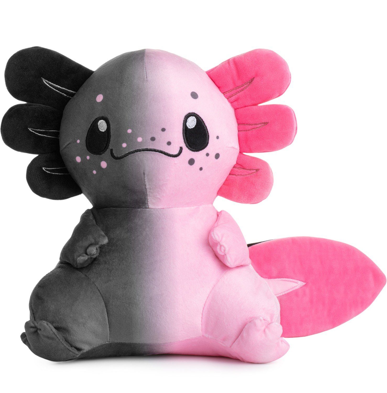 Corimori Kuscheltier Axolotl Kuscheltiere Stofftiere Plüschtiere 25cm (Geschenk), 26cm Stofftier, Plüschtier, der Harlekin Axolotl, Axelotel