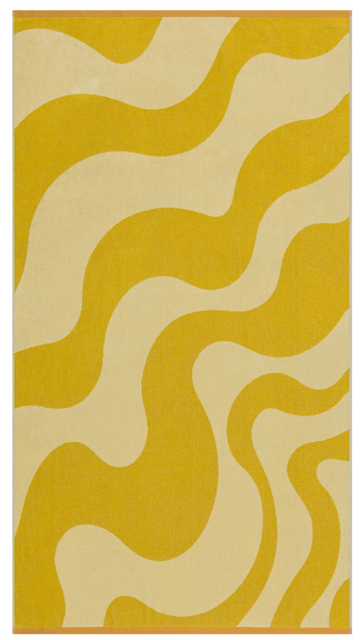 DAVID FUSSENEGGER Strandtuch Frottee Playa 'Retro Waves' 140 x 180 cm