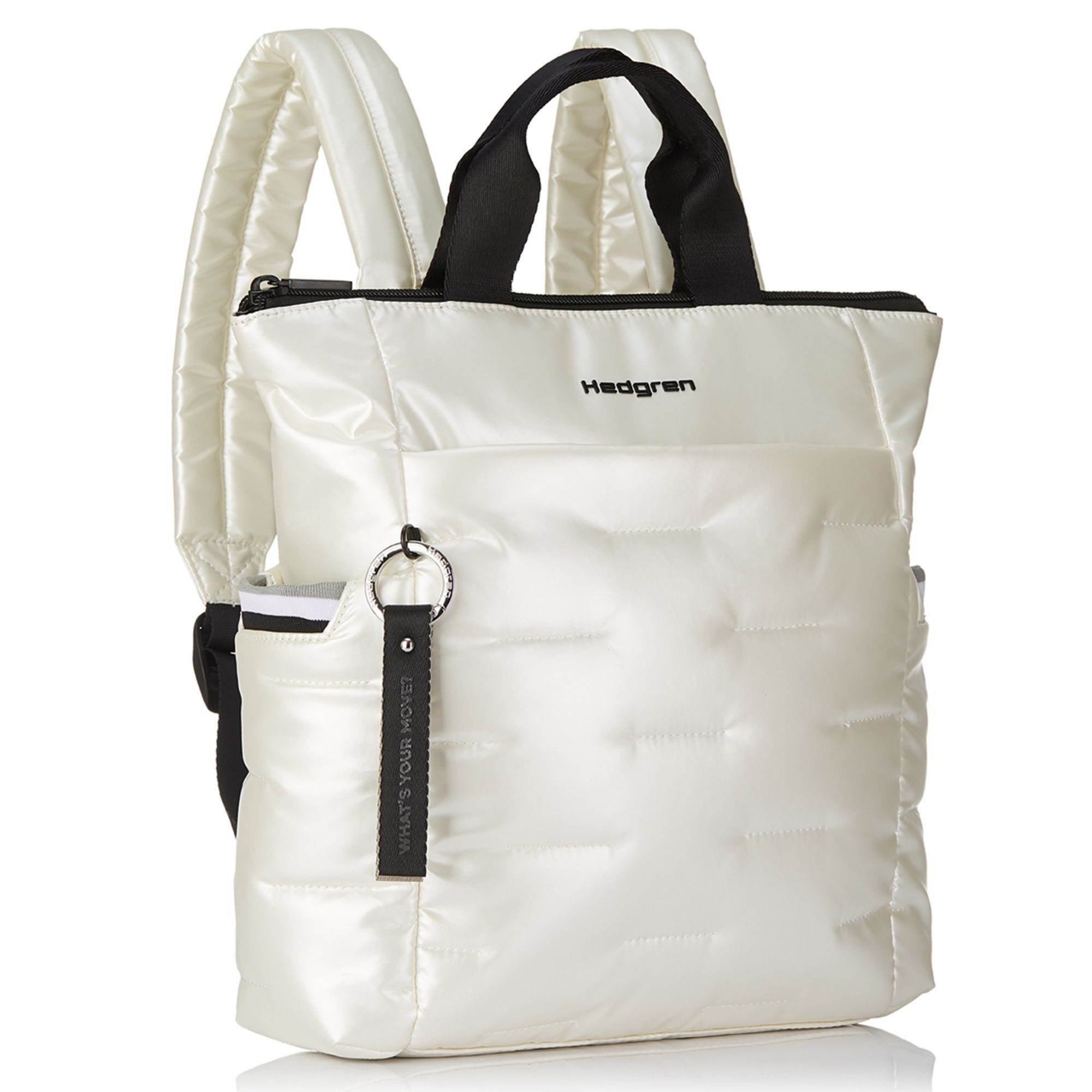 pearly Hedgren white Rucksack Cocoon, Polyester