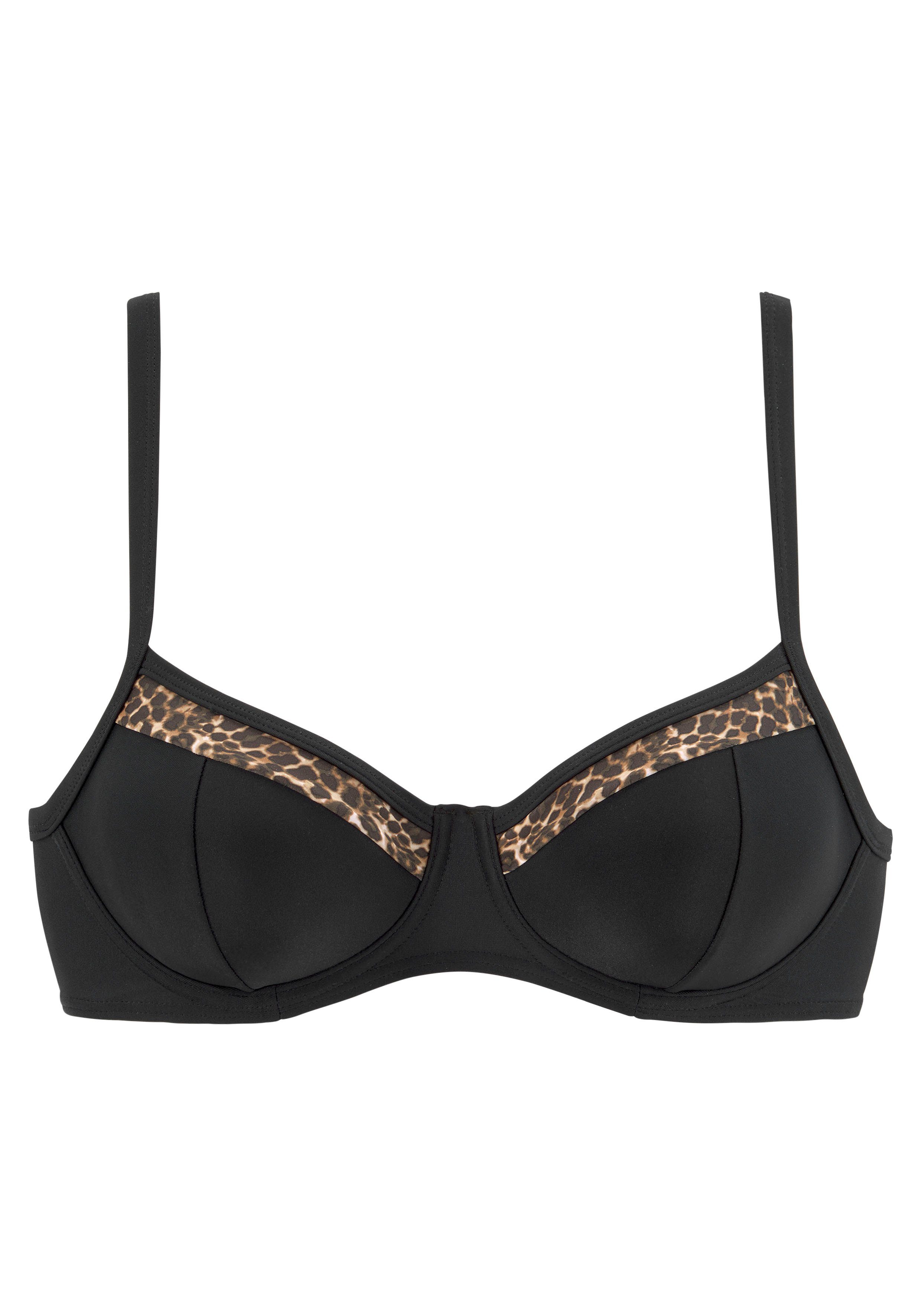 LASCANA Bügel-Bikini-Top Adele, mit trendigen Details günstig online kaufen
