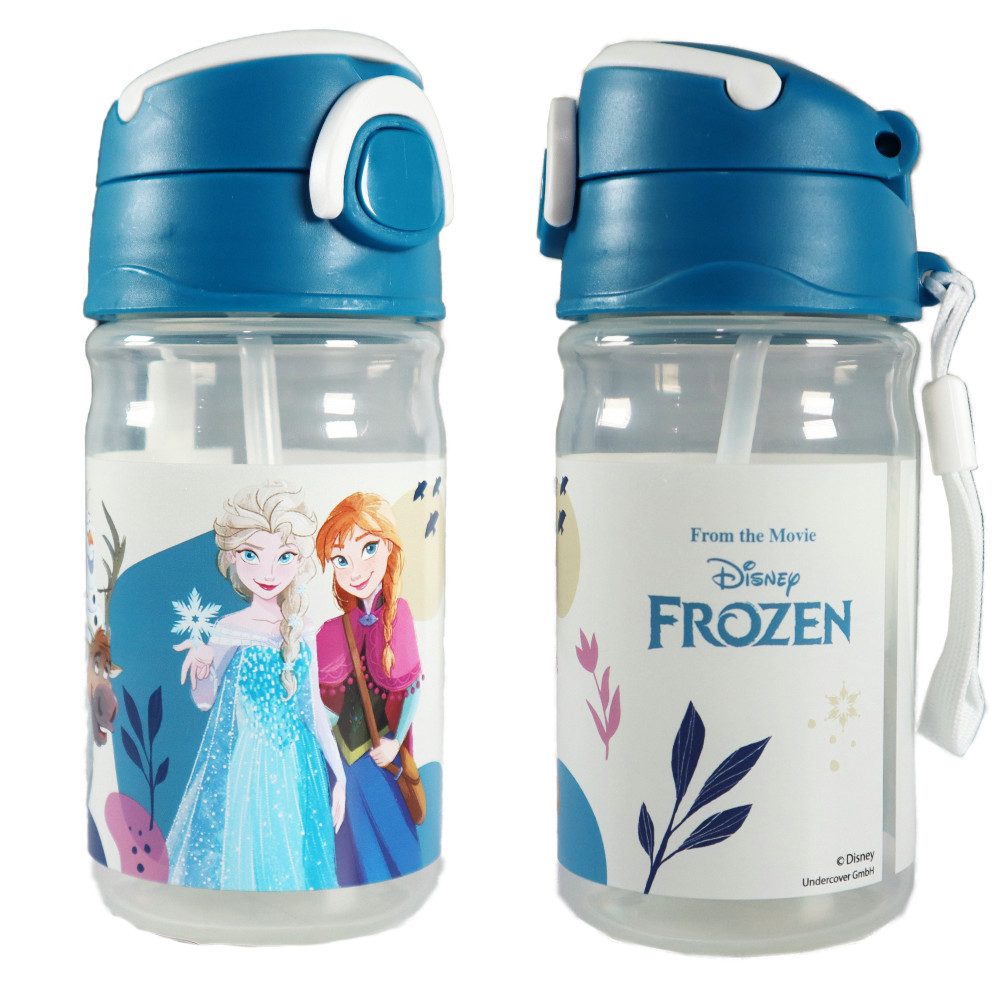 Disney Trinkflasche Disney Die Eiskönigin Wasserflasche Flasche 350 ml Anna Elsa Olaf