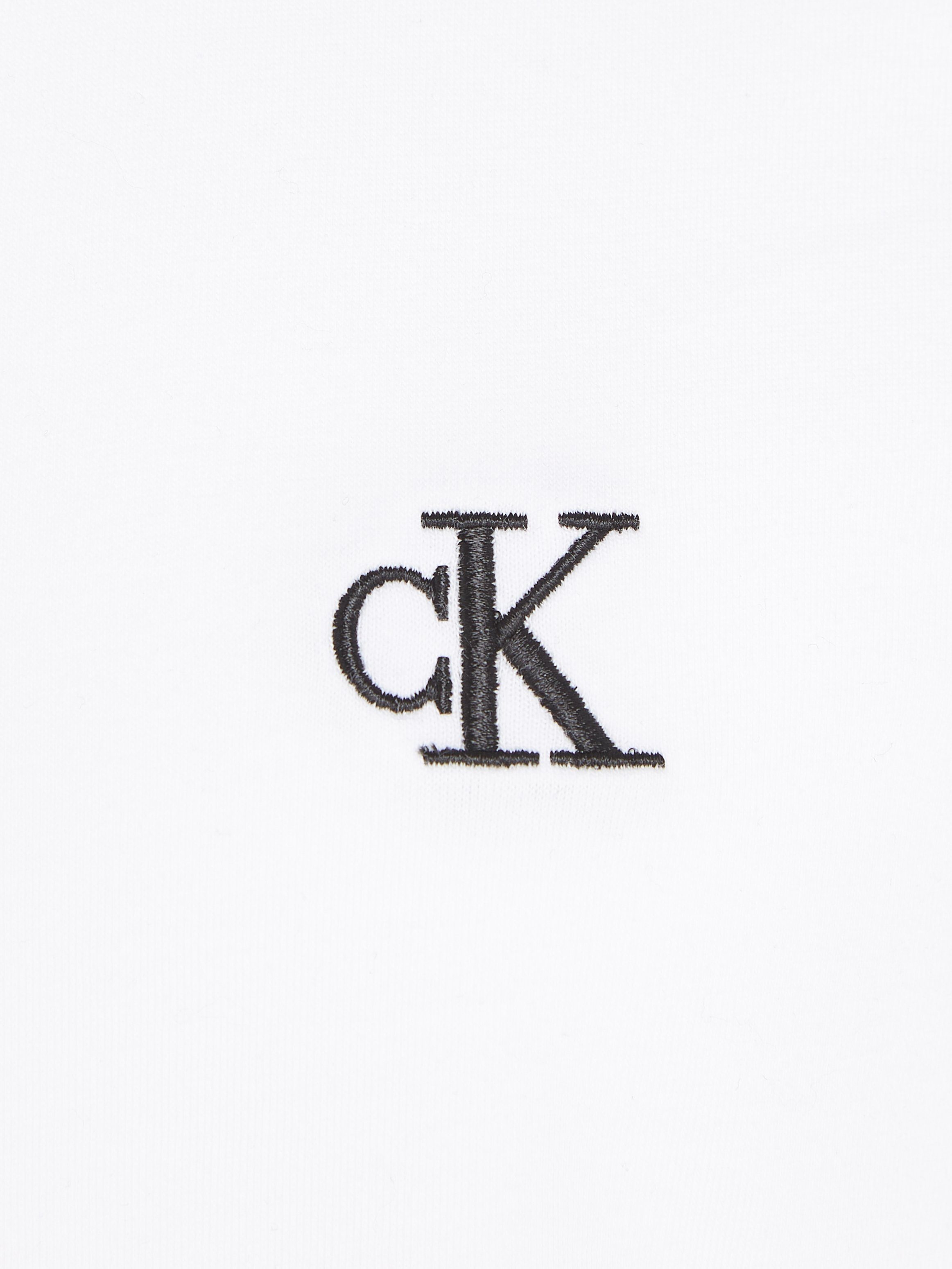 Calvin Klein Jeans T-Shirt CK ESSENTIAL SLIM TEE mit Logo-Stickerei
