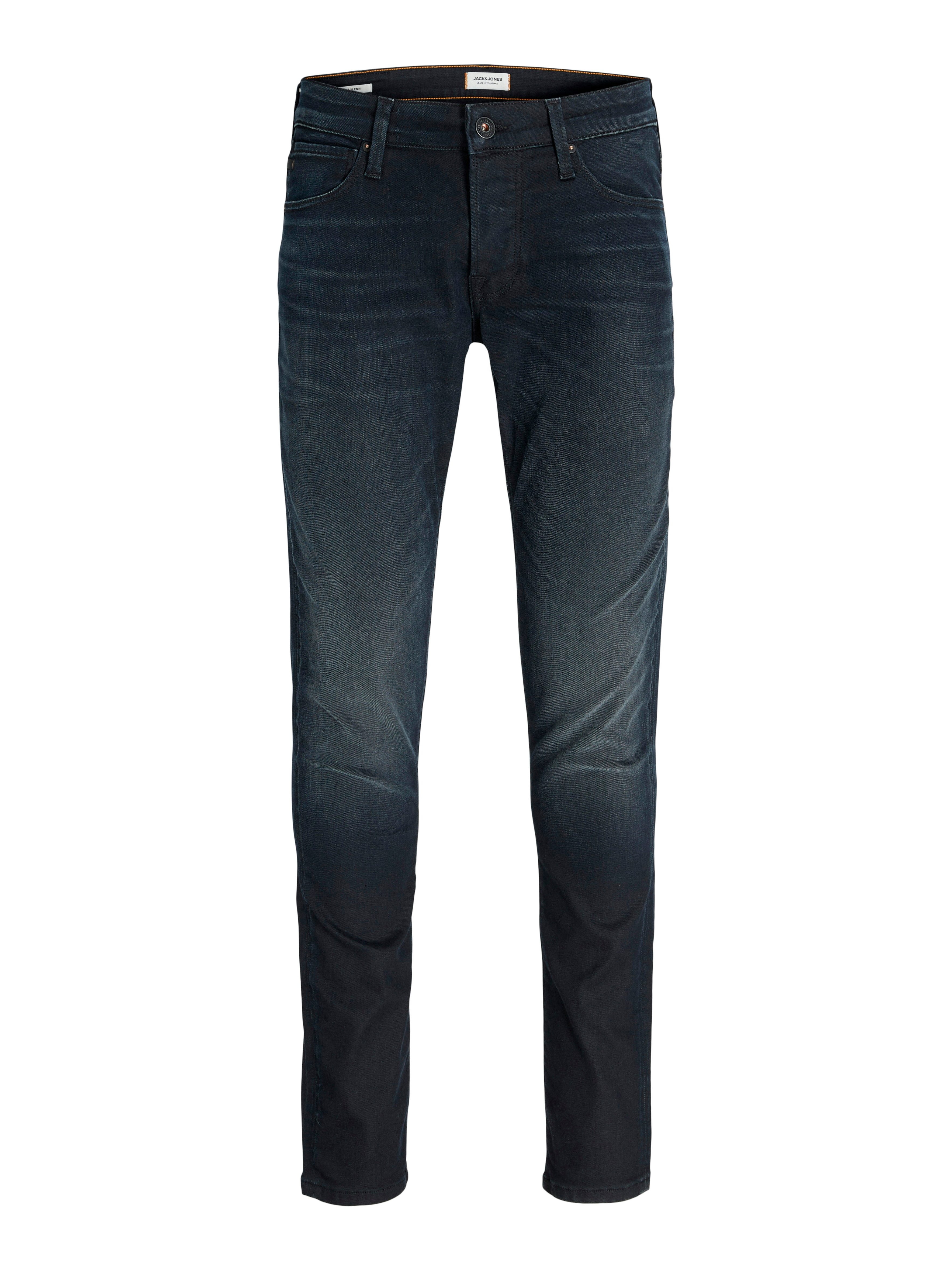 Jack & Jones Herren Jeans JJIGLENN JJICON - Low Waist - Slim Fit - Blau günstig online kaufen