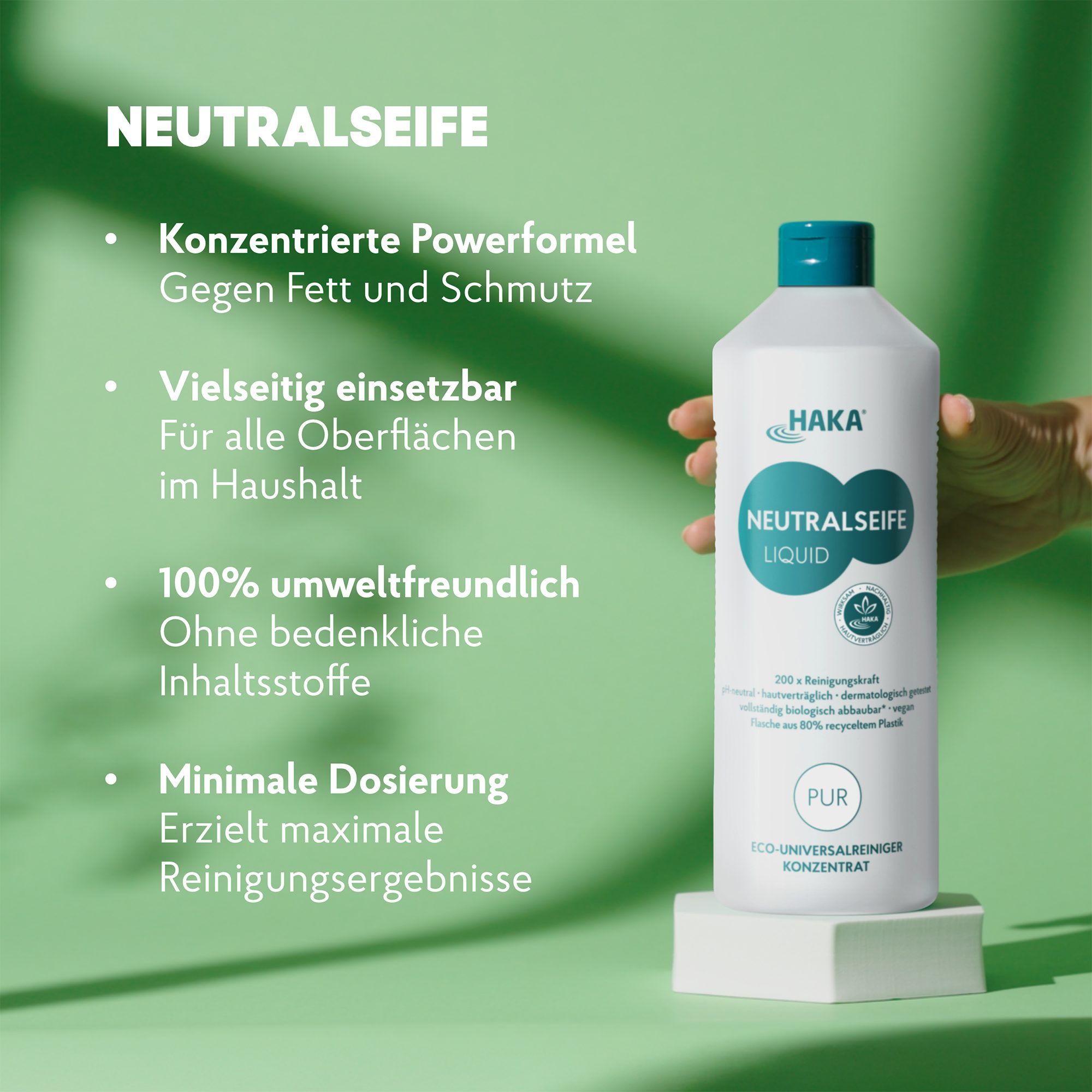 HAKA Neutralseife Liquid Pur 1 l Allzweckreiniger