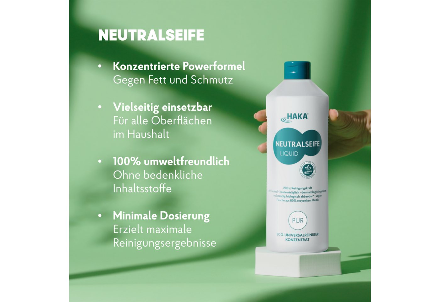 Thumbnail - HAKA Neutralseife Liquid Pur 1 l Allzweckreiniger