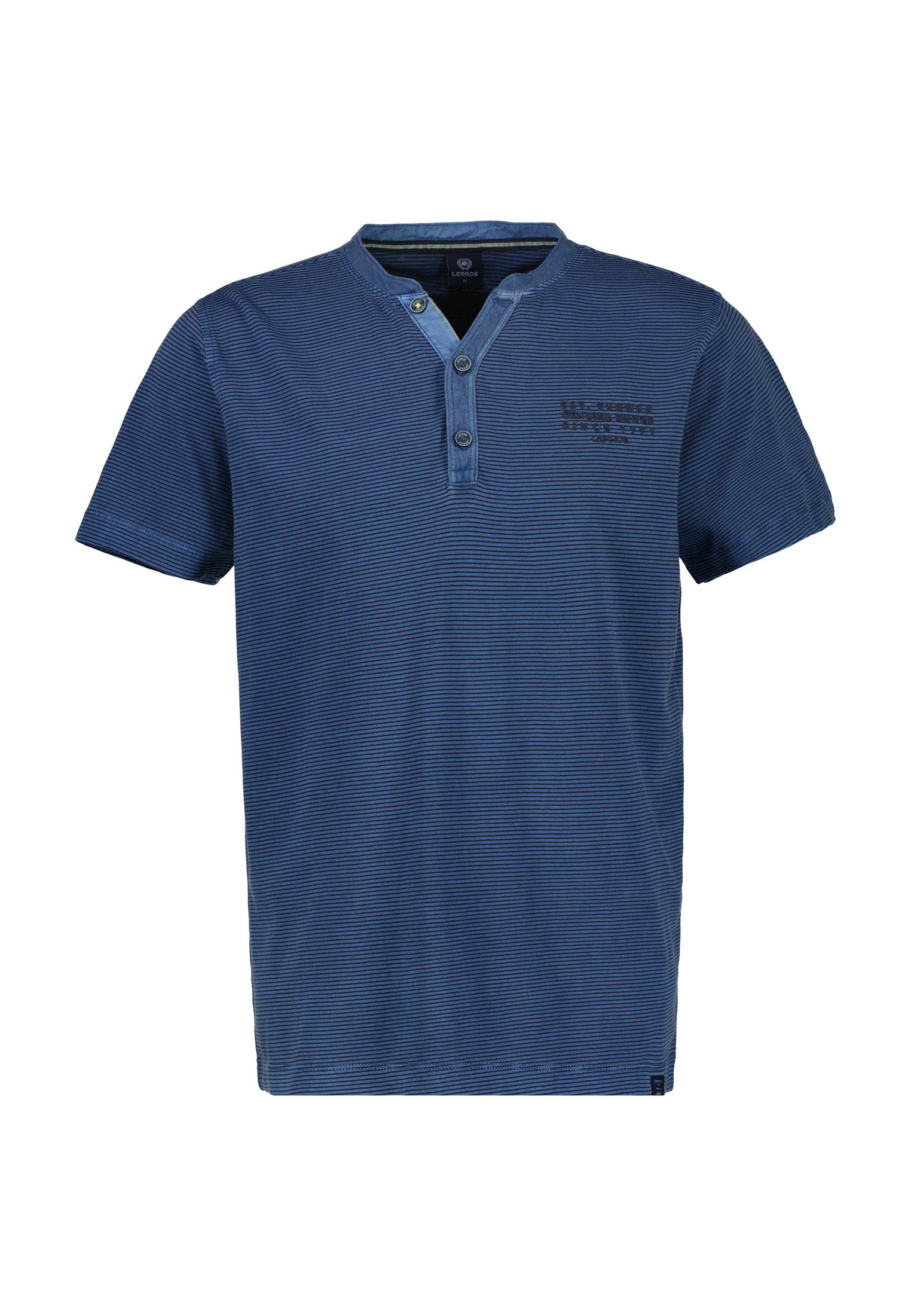 Serafino, LERROS BLUE LERROS T-Shirt Minimal-Streifen
