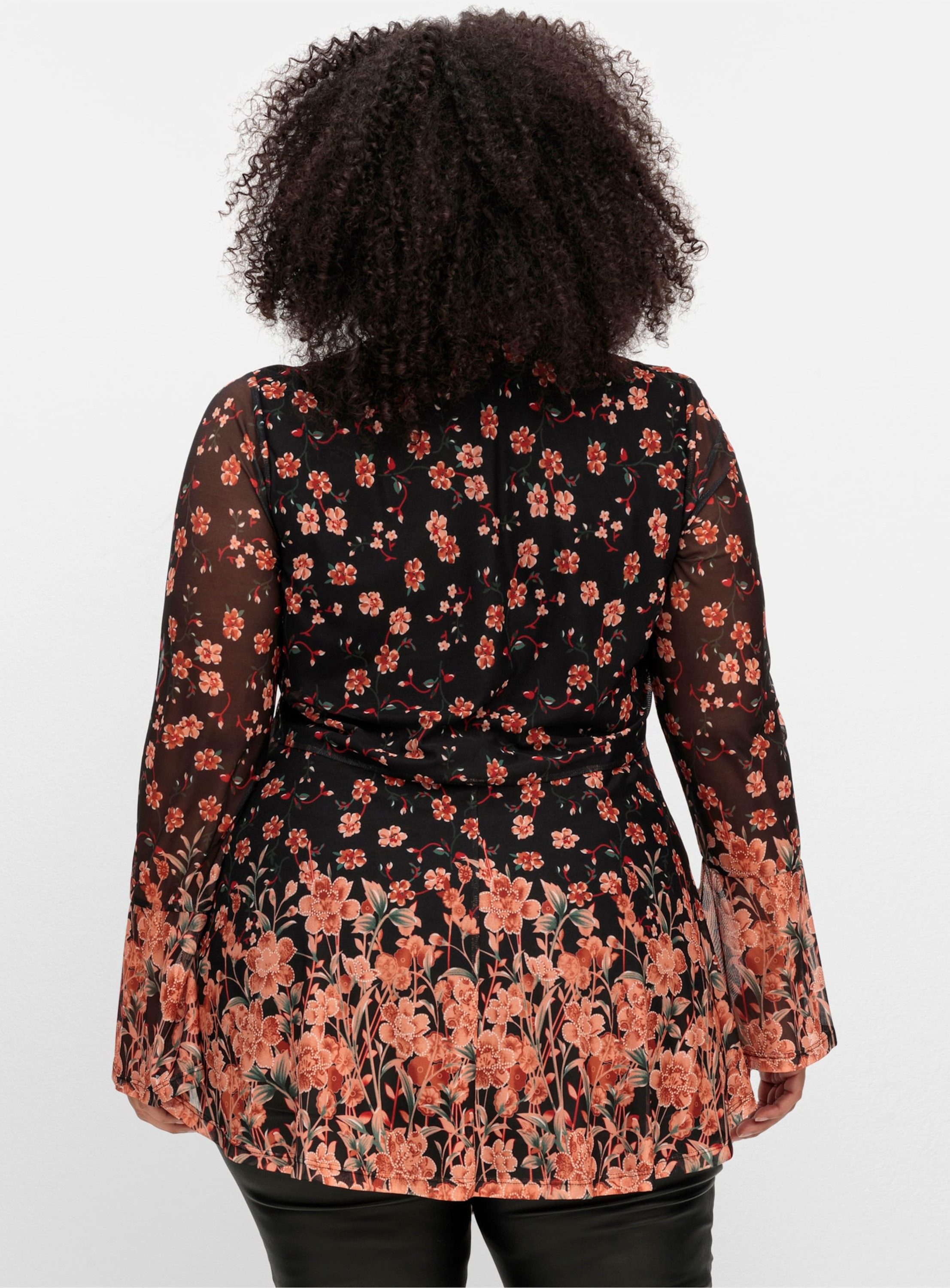 sheego by Joe Browns Klassische Bluse Tunika Langarm günstig online kaufen